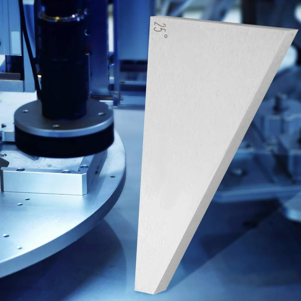 Zestaw bloków pomiarowych, 12 szt. precyzyjny blok kątowy wysoka dokładność mechanik tokarka zestaw bloków pomiarowych 1/4°, 1/2°, 1°, 2°, 3°, 4°, 5°, 10°, 15°, 20°, 25°, 30° (12 szt.)