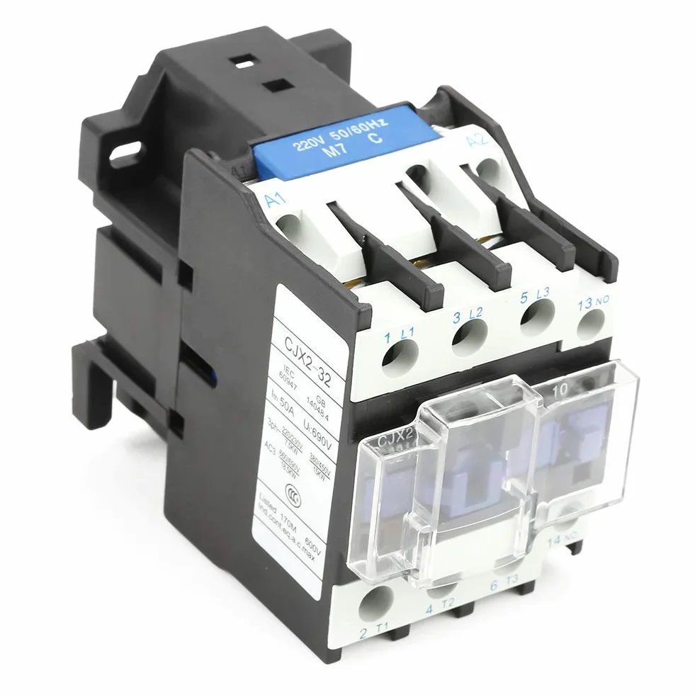 Stycznik AC - CJX2-3210 bardzo czu?y przemys?owy elektryczny stycznik AC 220 V 32 A