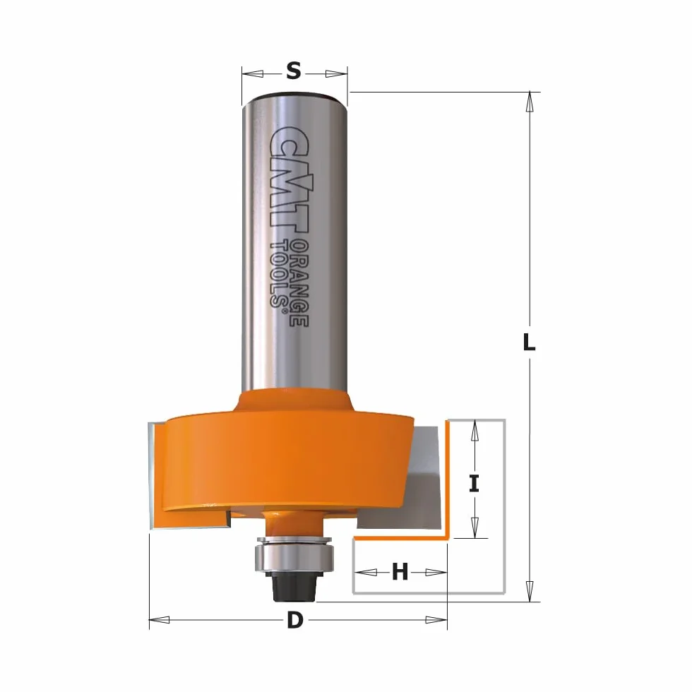 CMT Orange Tools 935.317.11 – truskawka do rebajów z rodamem. HM S 8 D 31.7 x 12.7