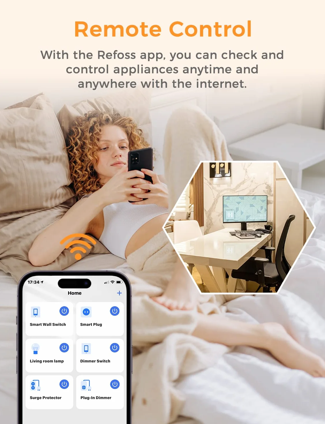 Inteligentny mini przekaźnik Wi-Fi, 1-drożny, 1-biegowy włącznik światła, kompatybilny z Apple HomeKit, Alexa i Google Home, 2,4 GHz, 250 V 10 A, 1 sztuka (wymagany przewód neutralny)