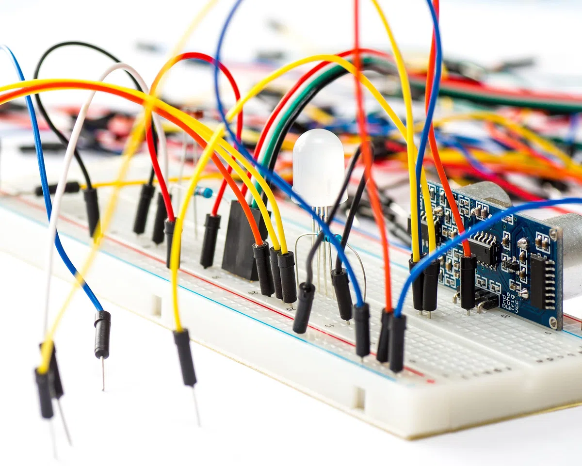 AUKENIEN Breadboard Jumper Wires Kit 400 Points płyta wtykowa 830 punktów i M/M elastyczna deska bread Board, przewody i mostki wtykowe w kształcie litery U do Arduino Raspberry Pi