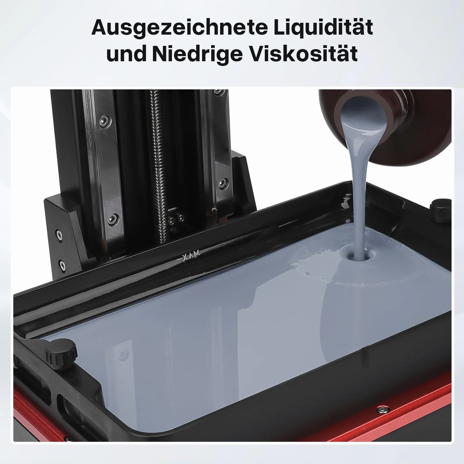 ELEGOO 405nm Rapid Resin Żywica do drukarki 3D, LCD UV, fotopolimerowa, 1000 g, szara