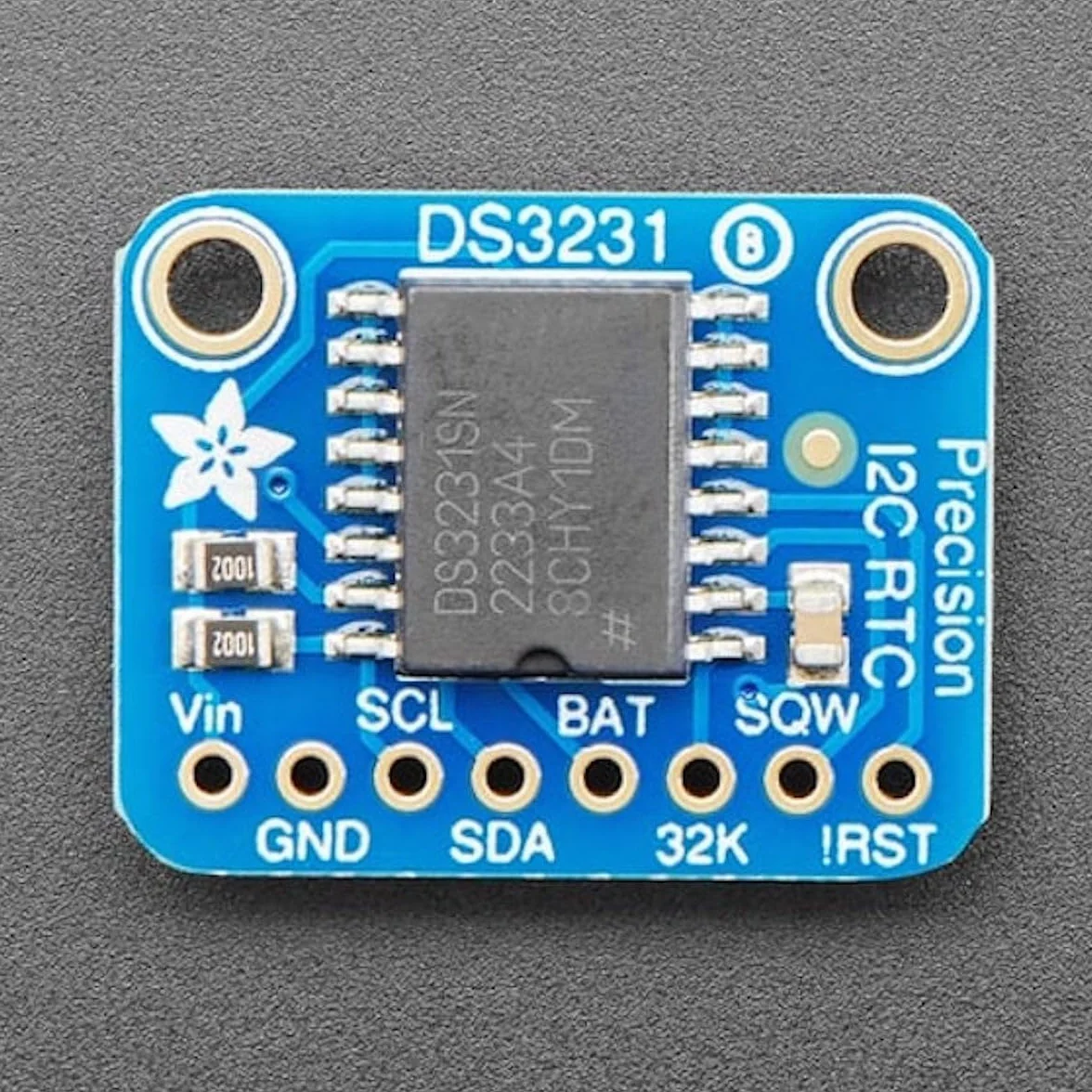 Adafruit RTC DS3231 dokładny zegar czasu rzeczywistego