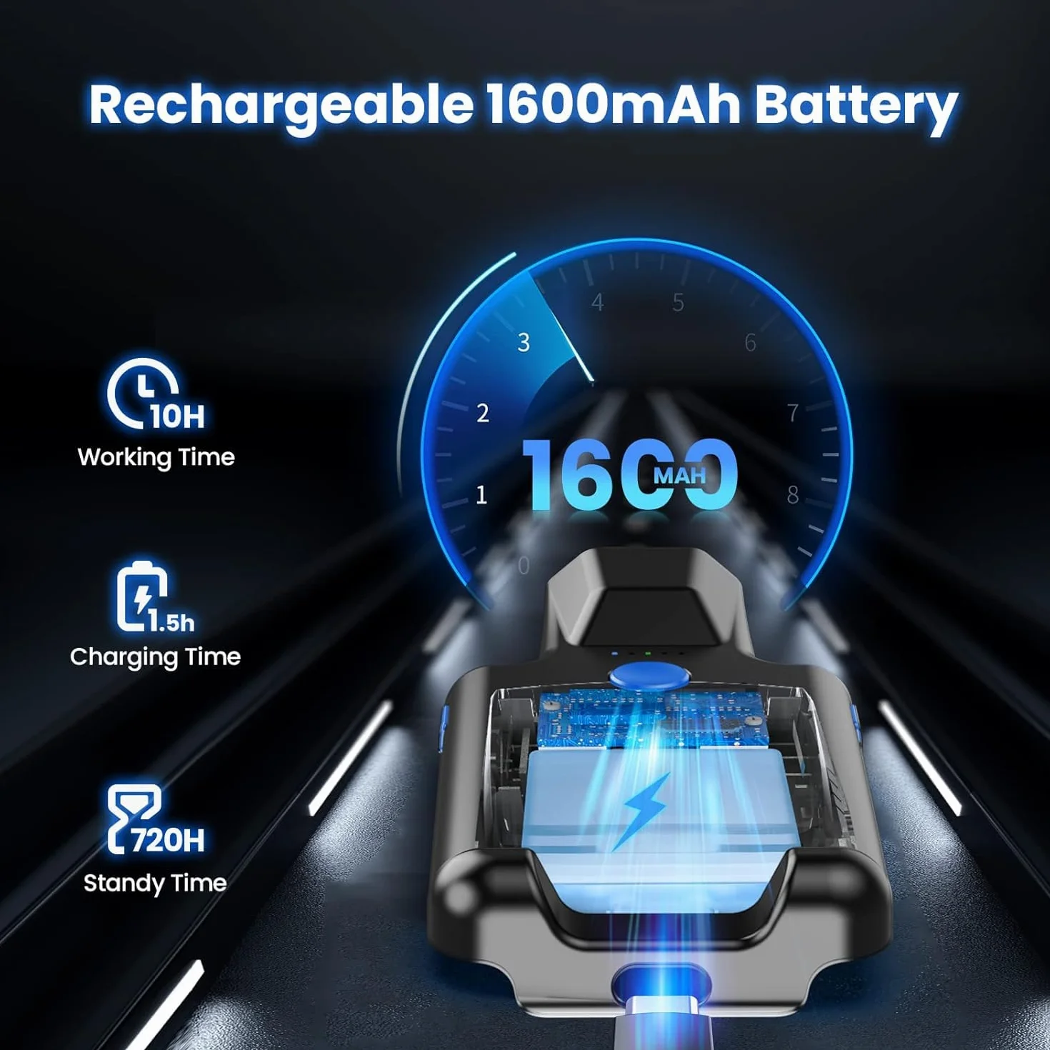 Eyoyo Bezprzewodowy Skaner Kodów Kreskowych Bluetooth 2D 1600 mAh Android iOS iPhone