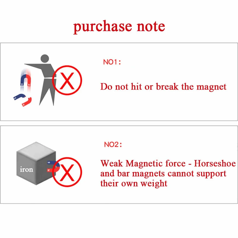 AOMAG® 30 lbs Red Cast Horseshoe Heavy-Duty Alnico Power Magnets for Education