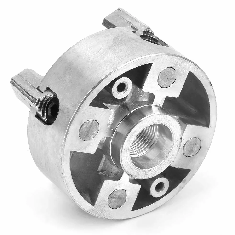 Z011A uchwyt z czterema szczękami, uchwyt tokarski ze stopu cynku narzędzie do wiercenia CNC do mini tokarki metalowej