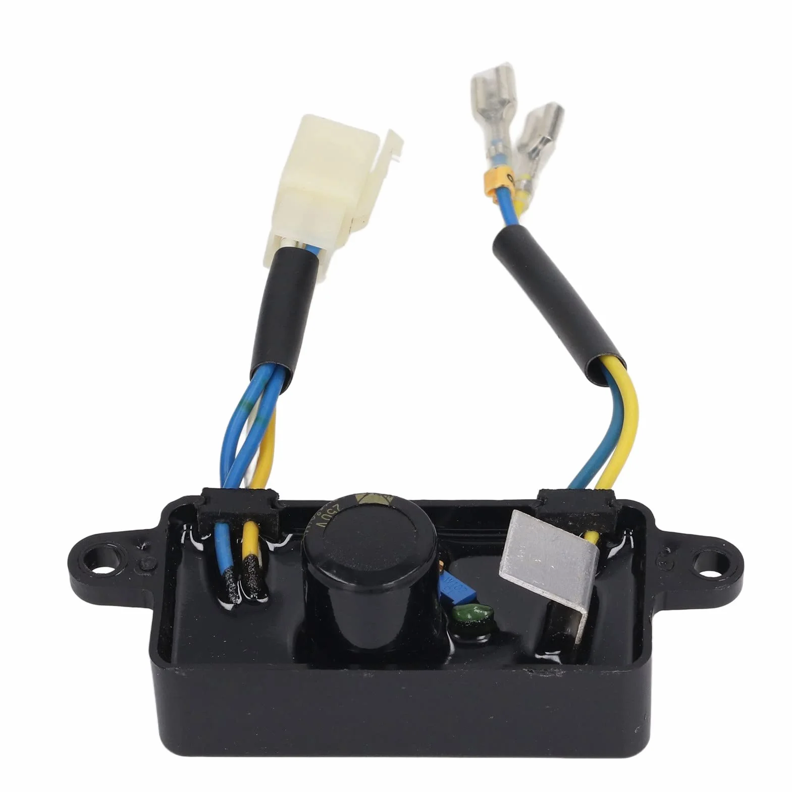 2.5KW Automatyczny Regulator Napięcia AVR Generator Regulator Napięcia Jednofazowy 6 Drut Benzynowy Regulator Napięcia dla Generatora 1-2,5KW 220μF