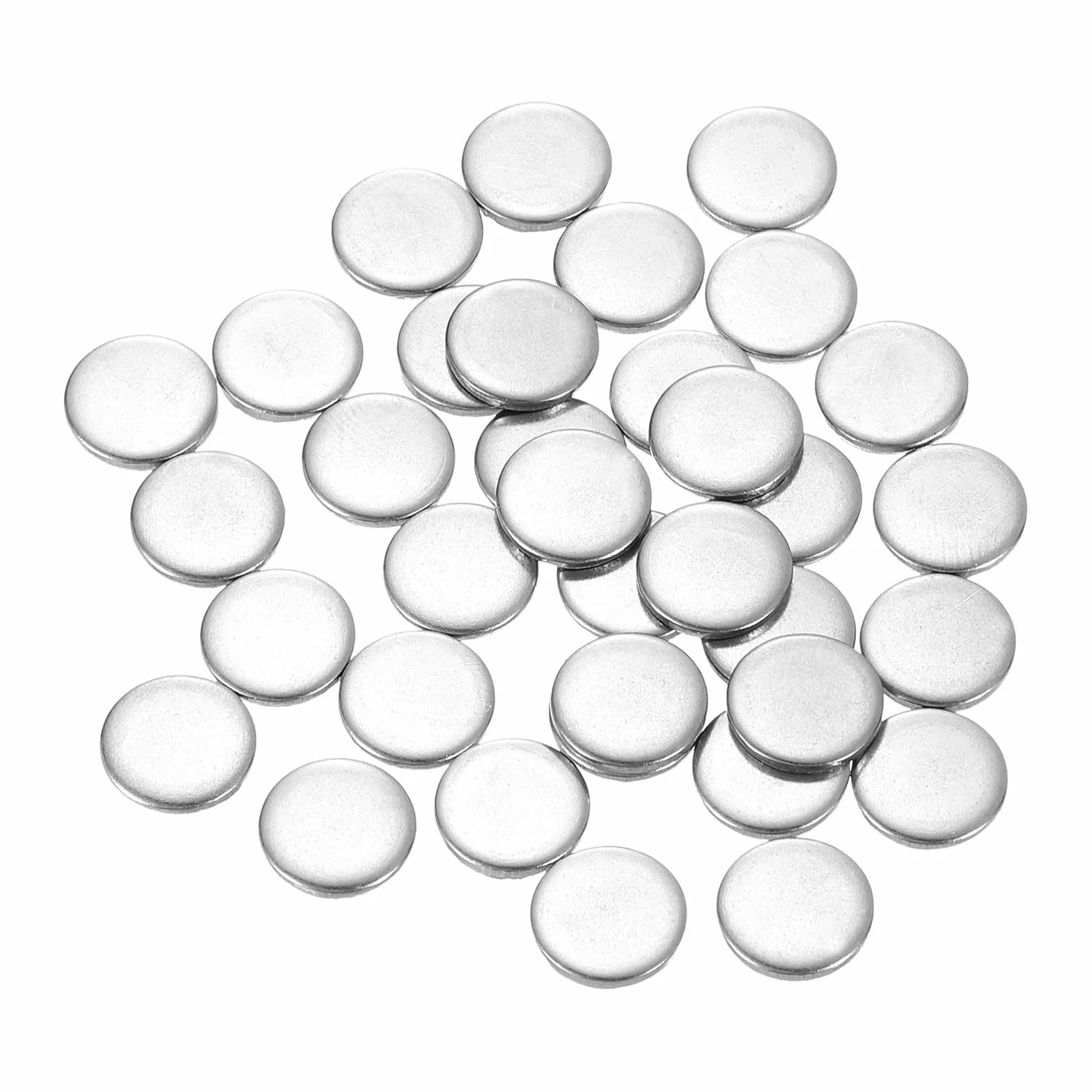 QUARKZMAN Krążki ze stali nierdzewnej 304 10 mm 1 mm Płaskie Okrągłe 100 sztuk