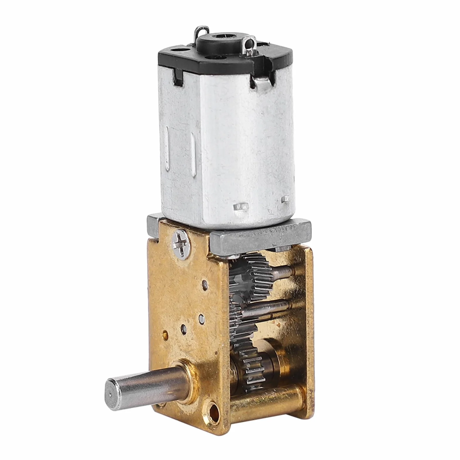 Silnik DC 3V 16 obr/min z mikro przekładnią ślimakową motoreduktor elektryczny szczotkowy do DIY