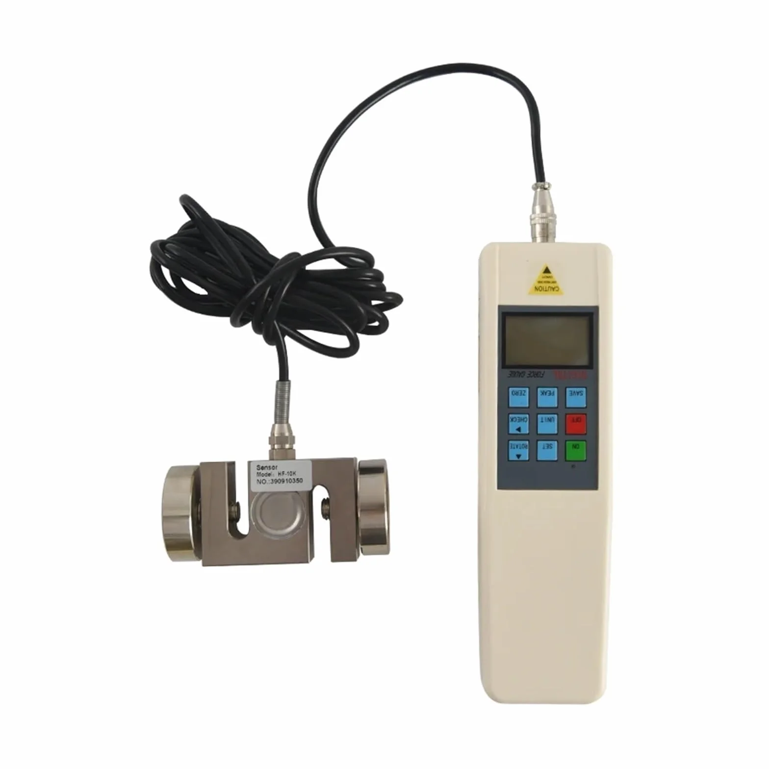 Cyfrowy dynamometr, Cyfrowy miernik siły 5KN z kompaktowym rozmiarem i wysoką dokładnością Dynamometr tensometryczny S stosowany w elektronice(HF-10KN)