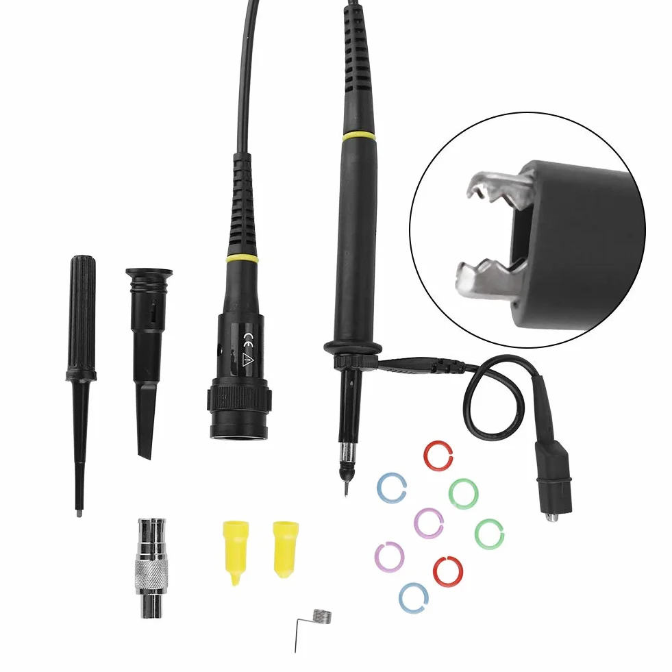 Sonda oscyloskopowa BNC 250 MHz 100x 2000 Vp-p P4250 akcesoria oscyloskopowe zestaw