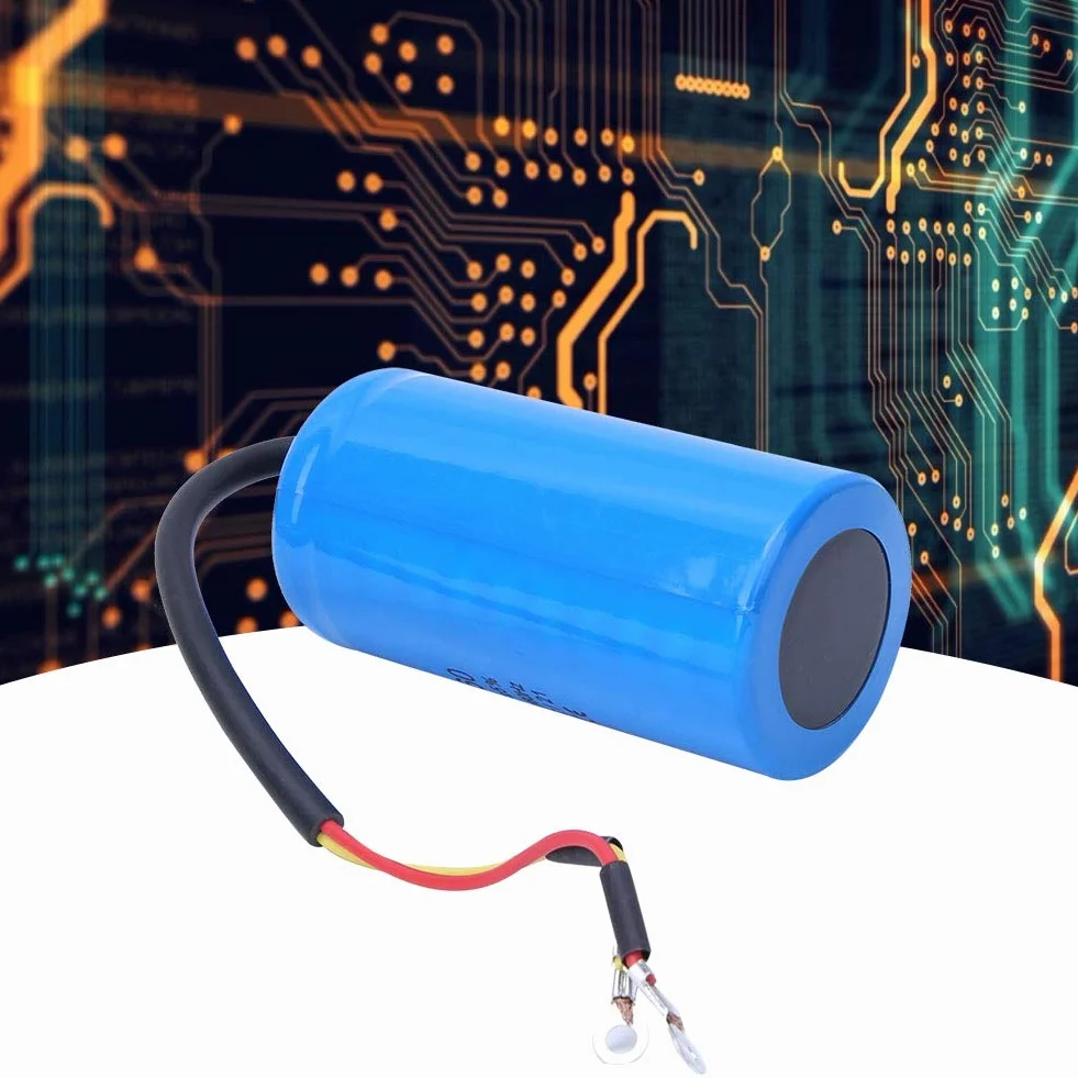 Kondensator silnika 250 V 100 uf elektroniczny element CD60 Przeciwwybuchowy kondensator do lodówek, klimatyzatorów i generatorów