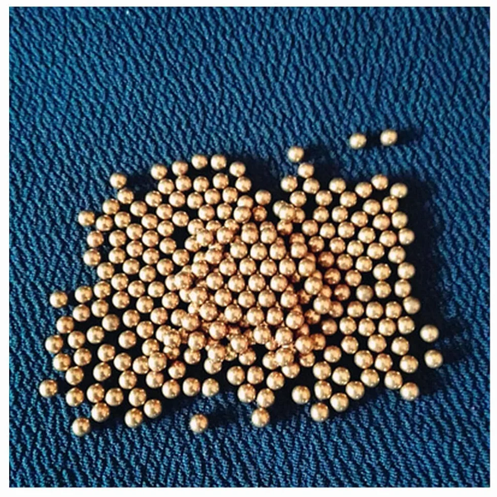 Koraliki miedziane, kulki miedziane, stałe butik, precyzja H62 stała czysta mosiężna kulka 2 3 4 5 6 8 10 12 mm-3mm [0,5 kg]