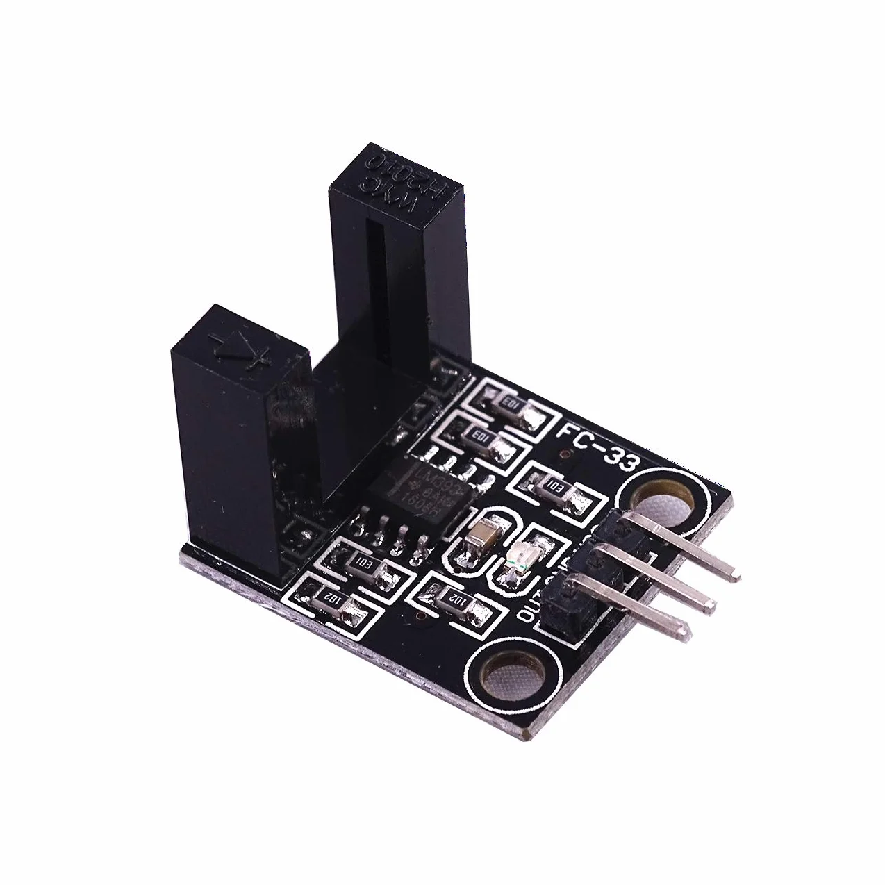 Hailege 5 szt. LM393 Korekcja fotoelektryczna Czujnik przeciwny typ podczerwieni Czujnik DC 5V