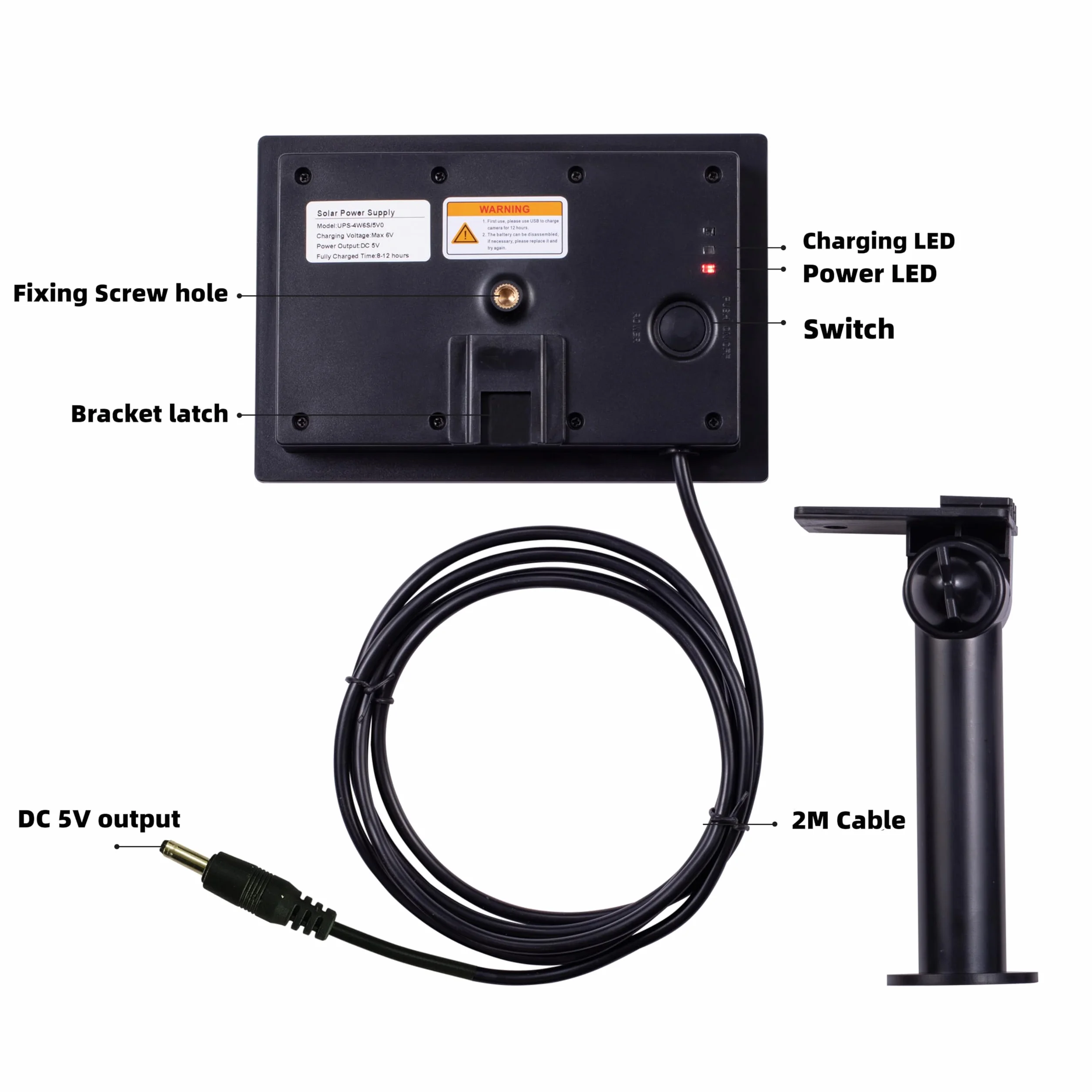 Smart TLC 2326-WF-S Tuya WiFi czujnik poziomu cieczy wodoodporny IP65 zasilacz solarny monitor poziomu zbiornika oleju na wodę