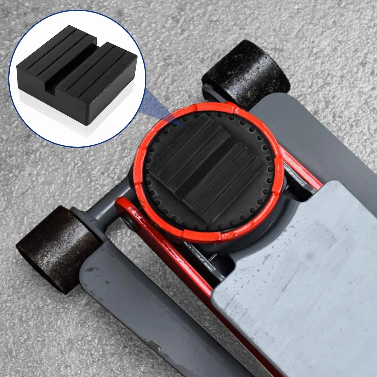 Gumowe nakładki do lewarka samochodowego 75 mm adapter uniwersalne