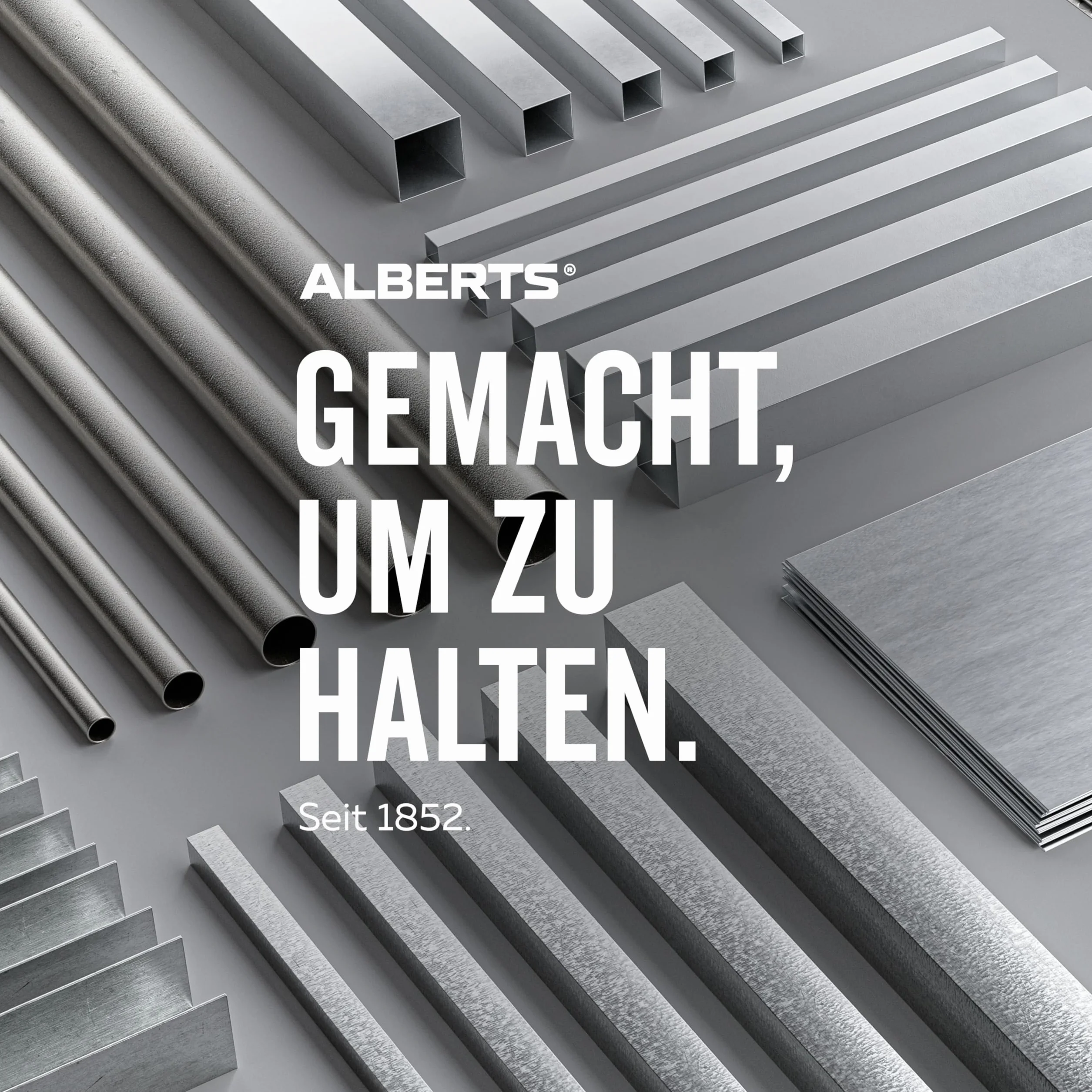 Alberts 468873 profil kątowy | żłobienie | aluminium, niezapisane | 1000 x 41,2 x 41,2 mm