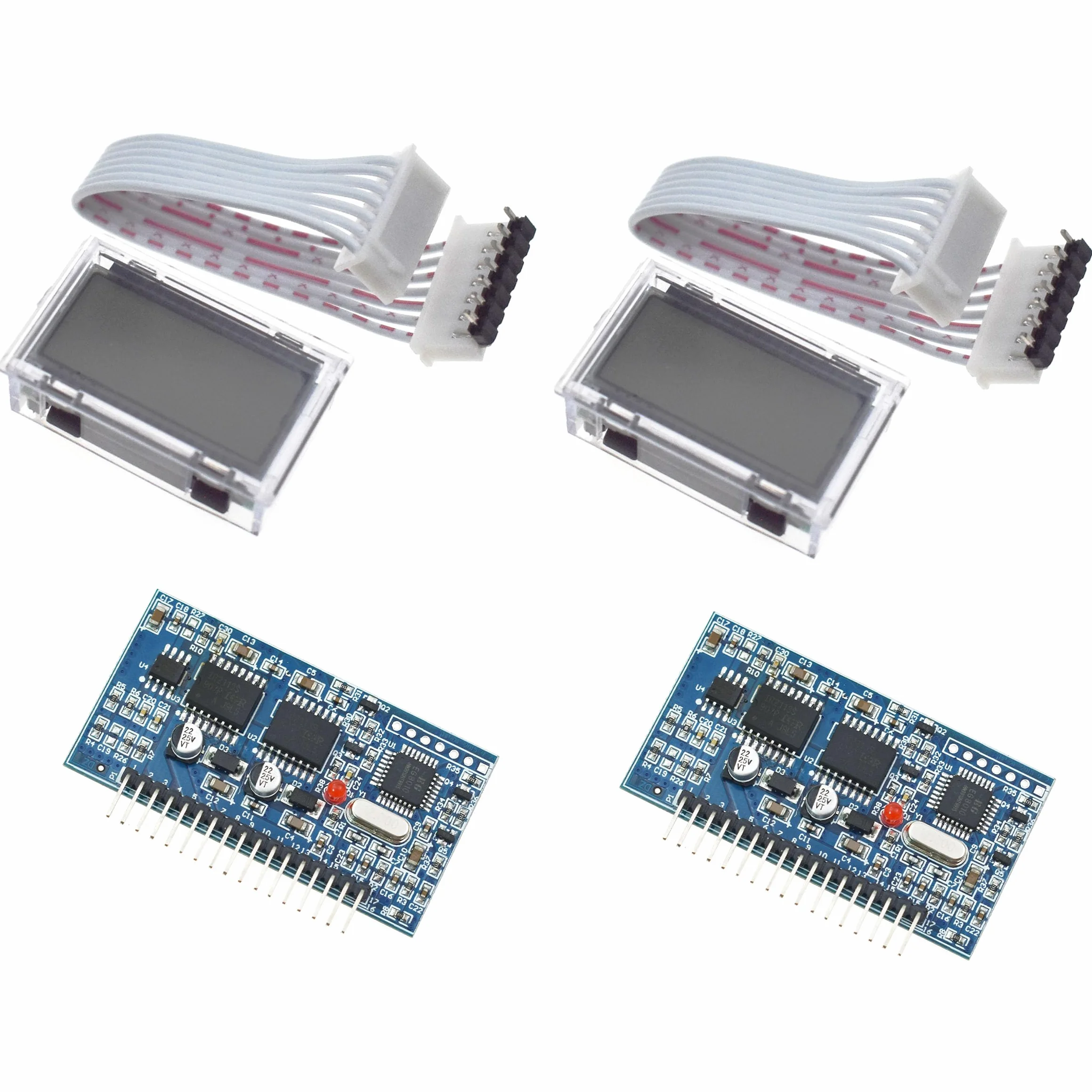 Zestaw 2 modułów sterownika EGS002 EG8010 IR2110 z wyświetlaczem LCD Pure Sine Wave Inverter Driver