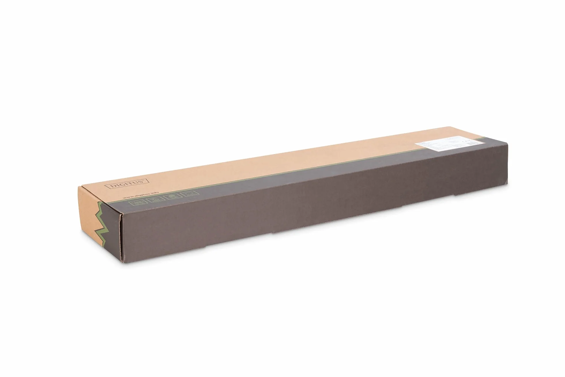 DIGITUS Patchpanel 19 cali Cat-6 24 porty RJ45 ekranowany LSA 1HE szary