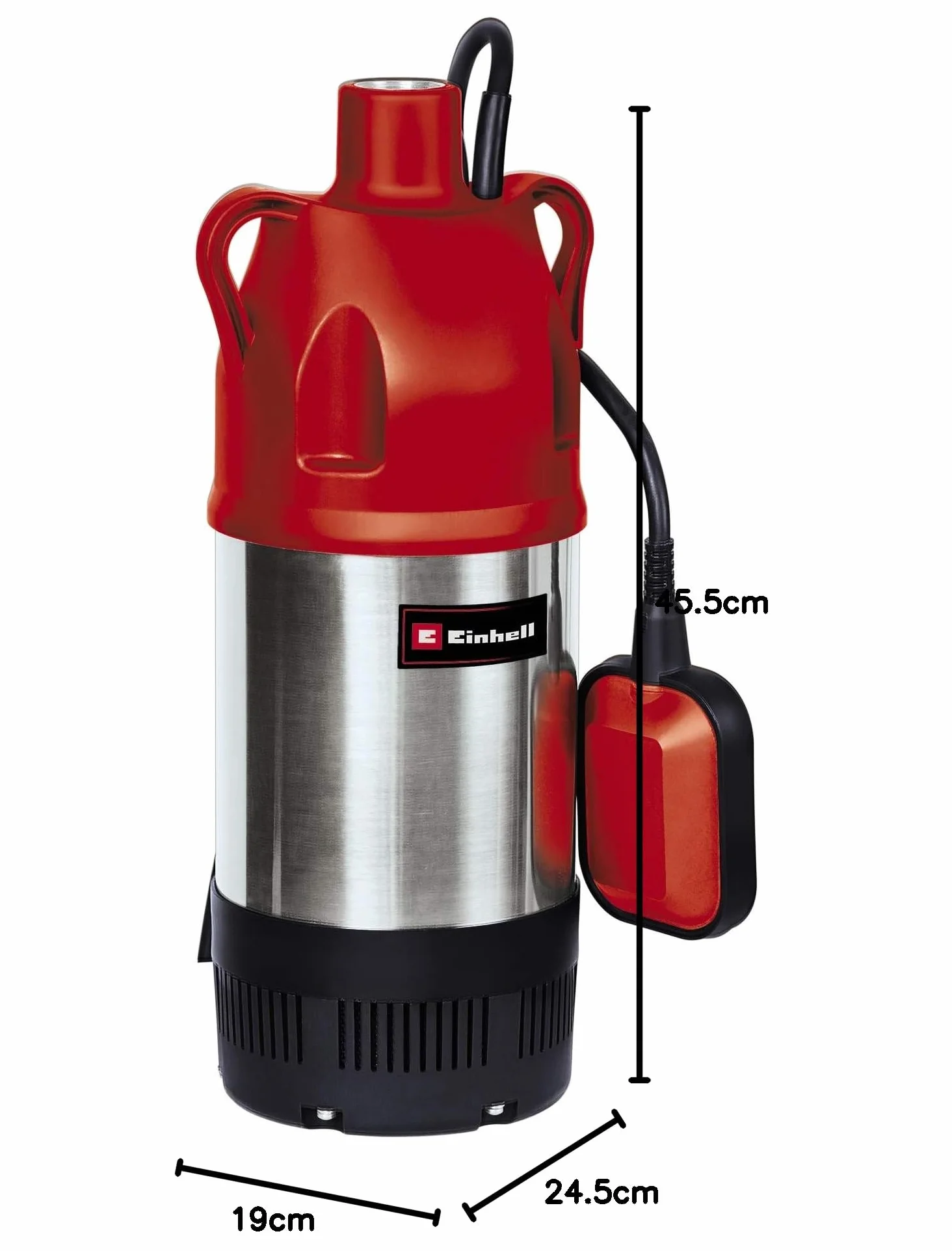 Einhell Pompa Głębinowa, Czarny/Czerwony, 900 W