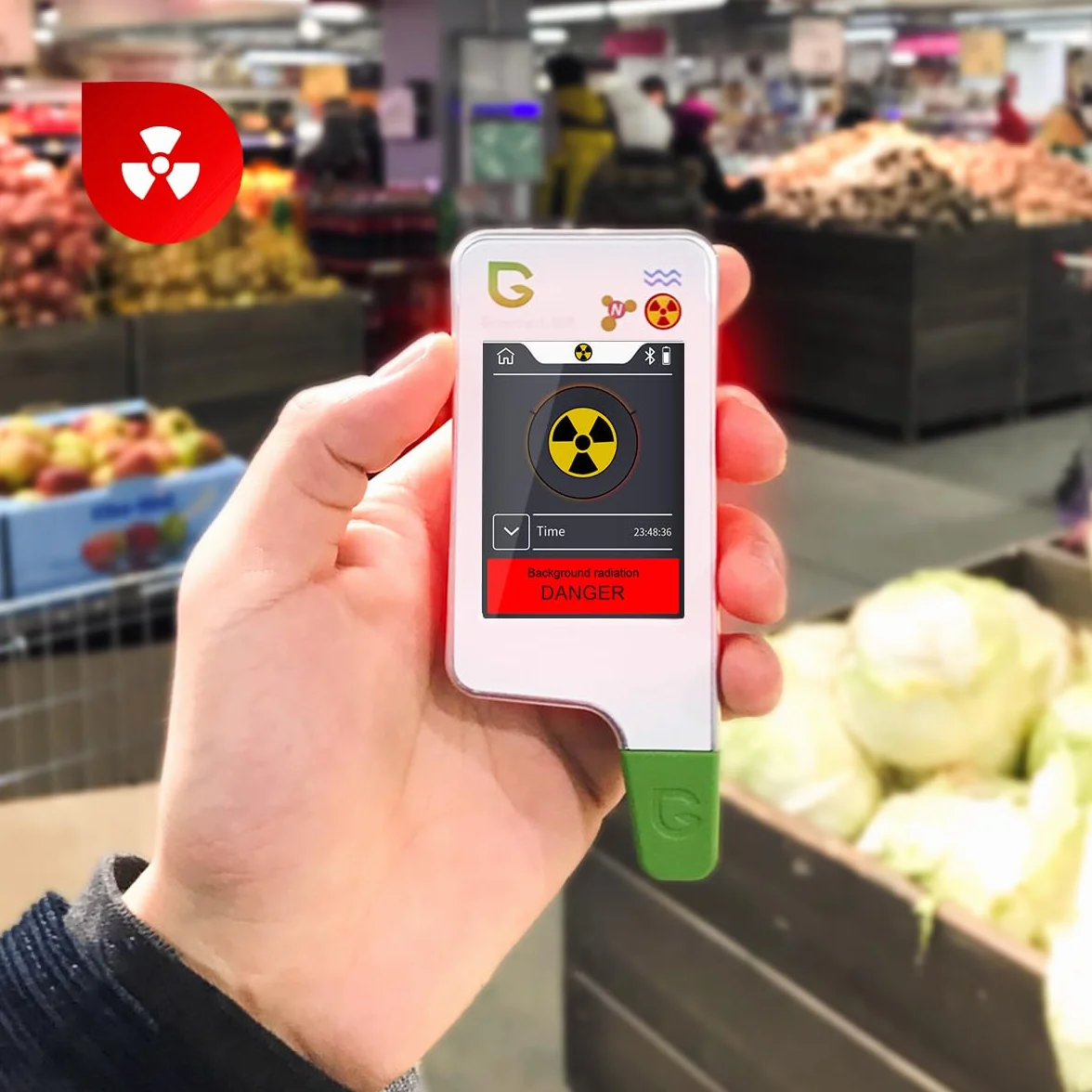 Greentest Eco 6 licznik Geigera tester azotanów miernik promieniowania dozymetr detektor