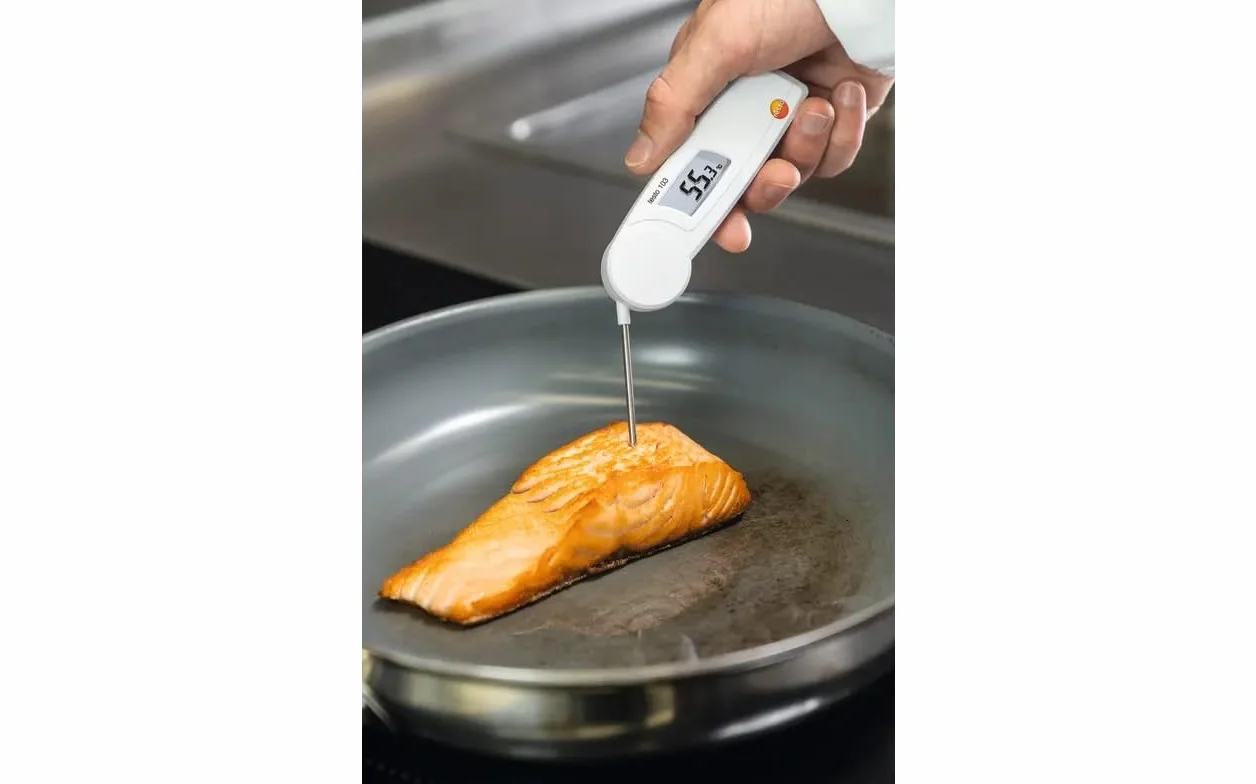 Testo AG 0560 0103 103 składany termometr, długość 11 cm, mały, klasa ochrony IP55, łącznie z bateriami
