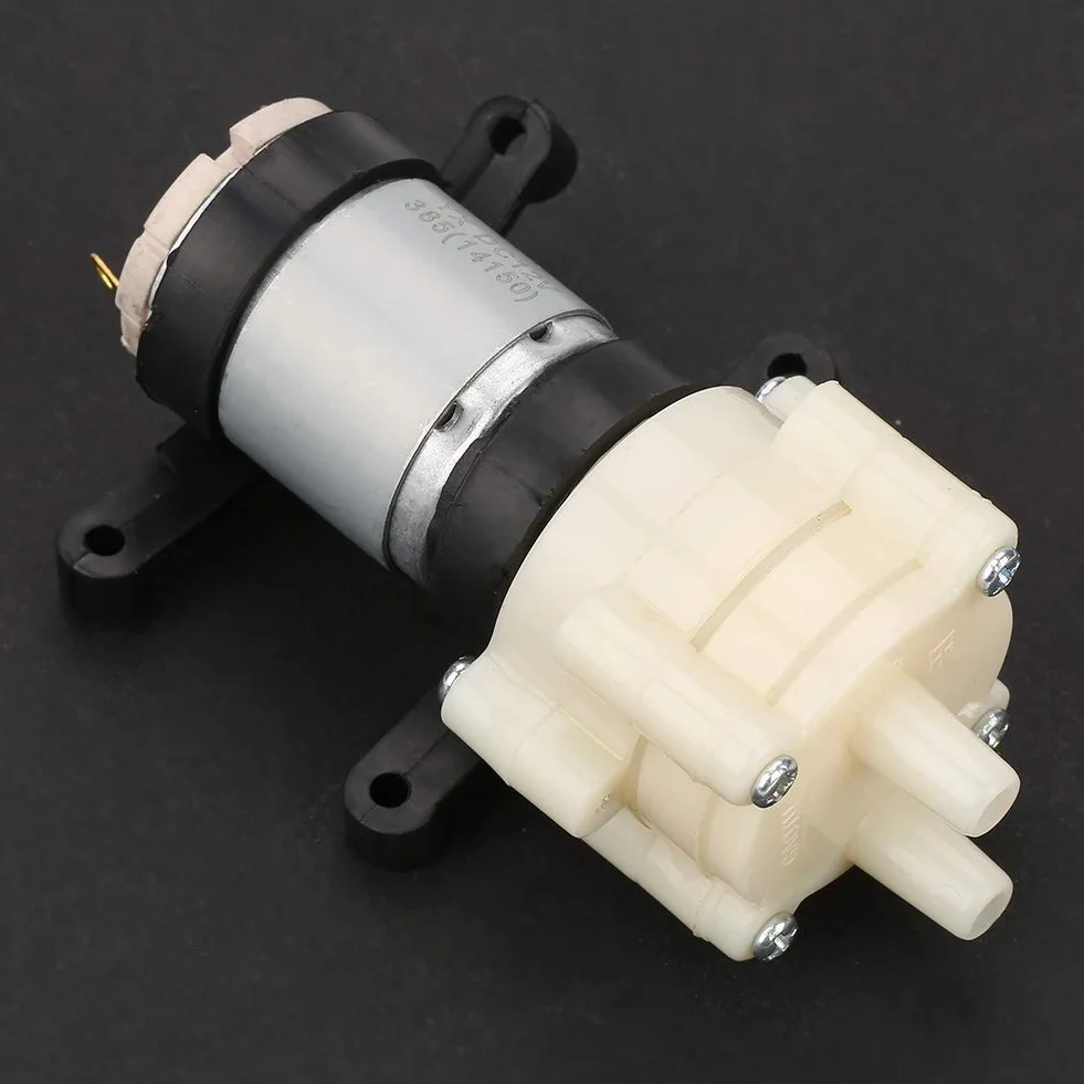 Yosoo Health Gear 12 V DC Mini Elektryczna Pompa Membranowa 385 do Świeżej Wody, Dozownika, Wycieraczki, Automatycznego Zraszacza, Herbaty i Akwarium