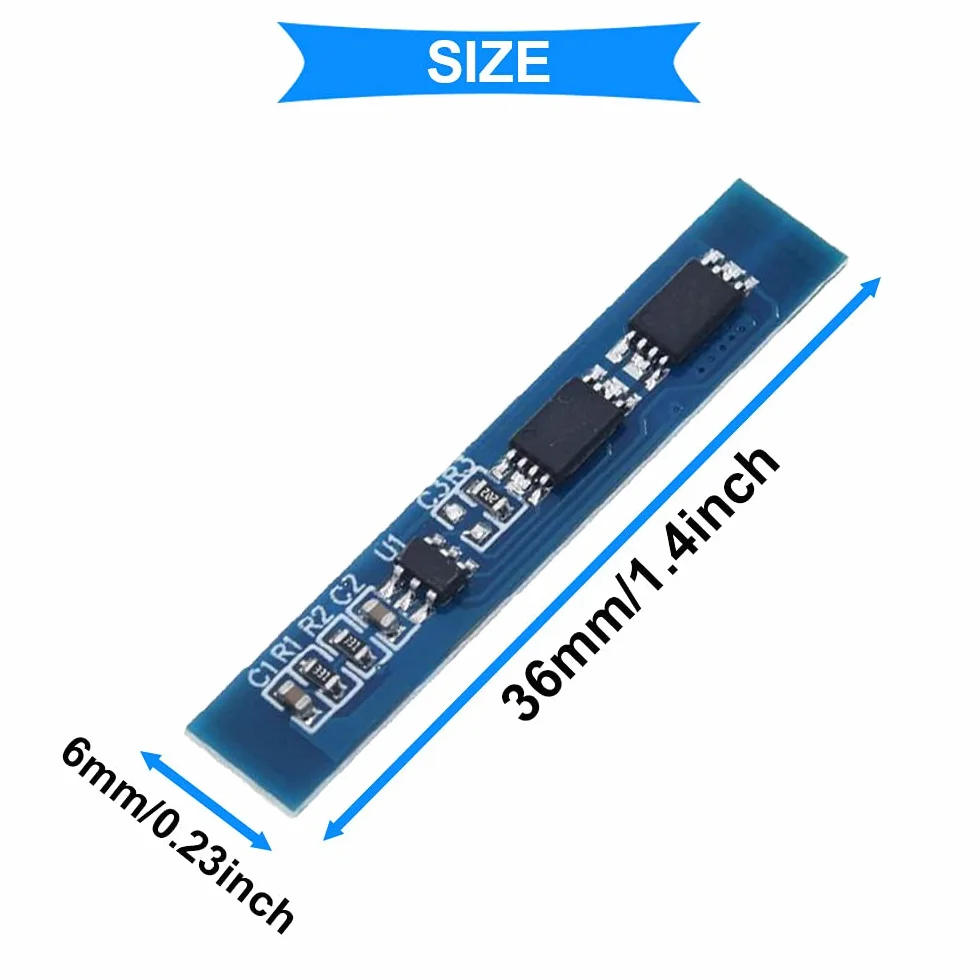 5 SZTUK 2S 3A 7,4 V 8,4 V 18650 litowa płyta ochronna do ładowarki Moduł ładowarki BMS płyta ochronna PCB do ogniwa baterii litowo-jonowej z paskiem niklowym