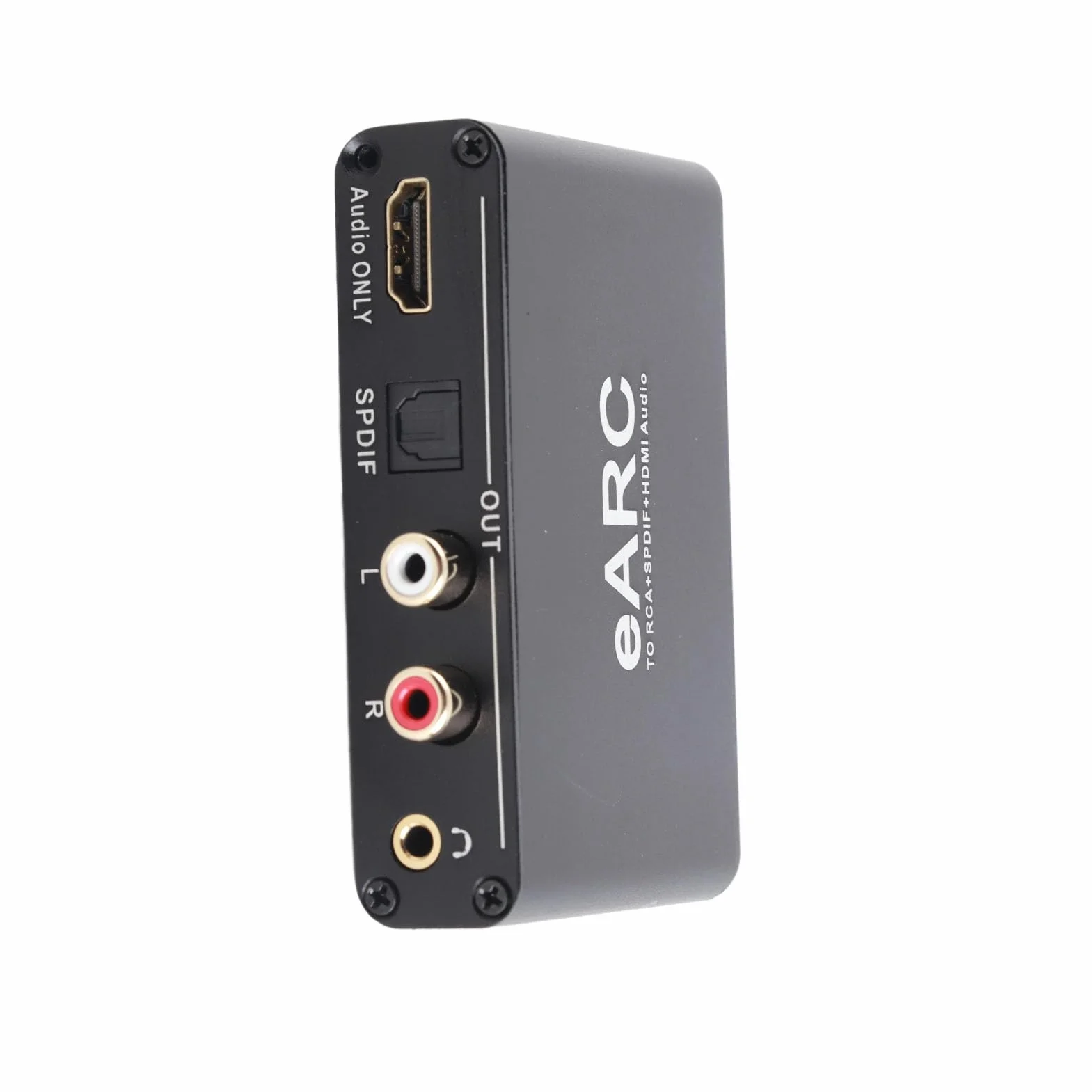 Dpofirs Earc Audio Extractor, Earc Audio Converter do HDMI/Optical / 3,5 Mm Ekstraktor Dźwiękowy, Adapter łukowy HDMI dla TV do Systemu Głośnikowego