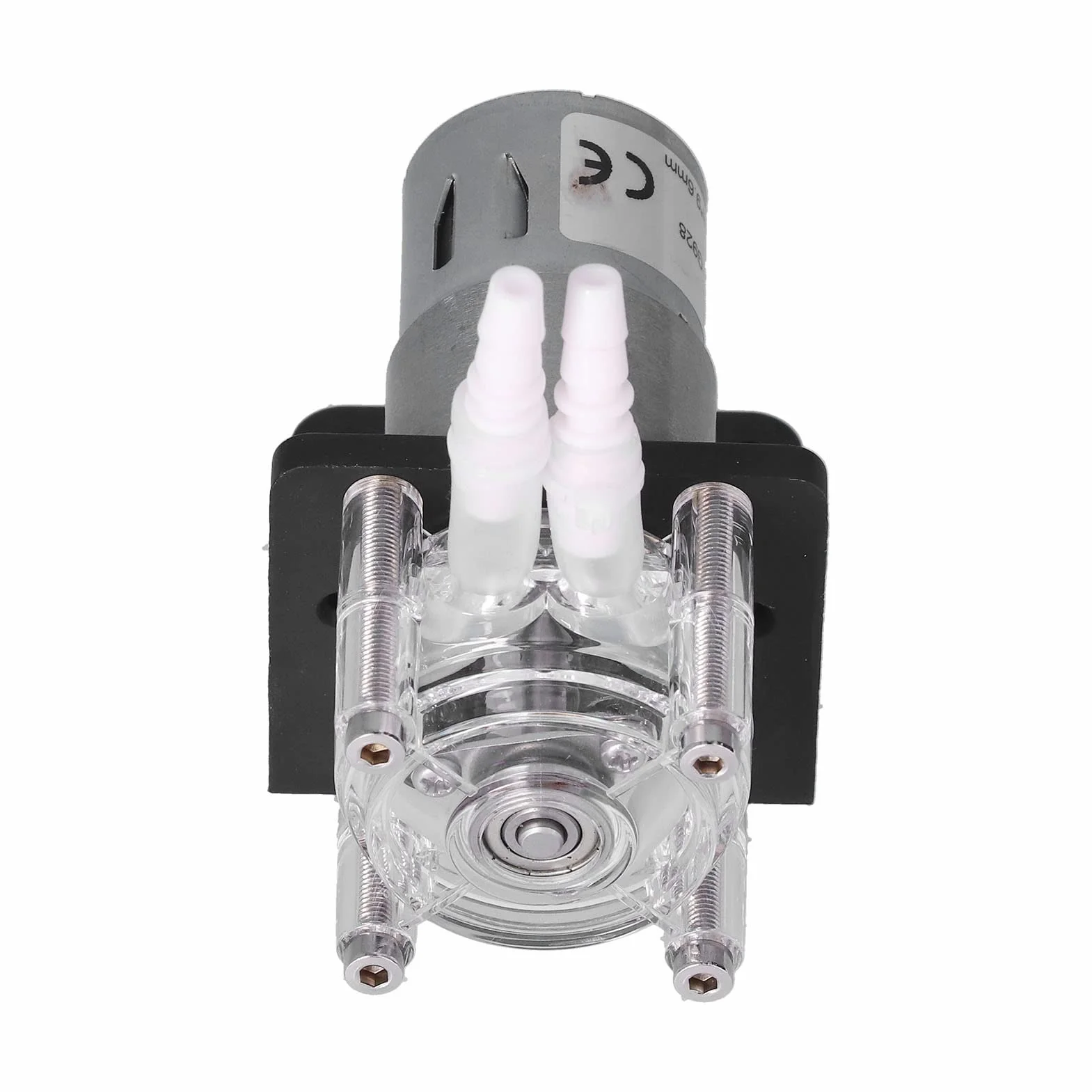 Pompa Perystaltyczna 500 Ml/min G928 3 Rolki Pompy Dozujące Ciecz o Dużym Przepływie z Wężem Silikonowym Pompa Perystaltyczna o Silnym Ssaniu(12V)