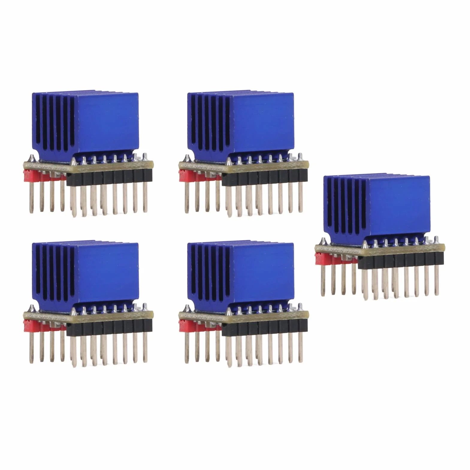 Ultra Cichy moduł Sterownika Silnika Krokowego Nema17 dla TMC2209 V2.0, Mocny, Zamiennik, Wyjątkowa wydajność, Wykwintny Design, Obsługuje Tryb Uart