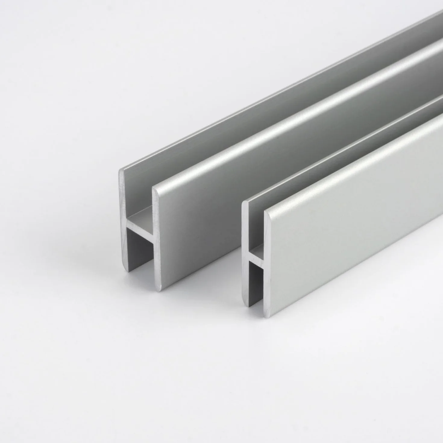 Profil H z aluminiowego profilu aluminiowego drążek H aluminium długość 200 cm (20 x 8,8 x 1,25 mm)