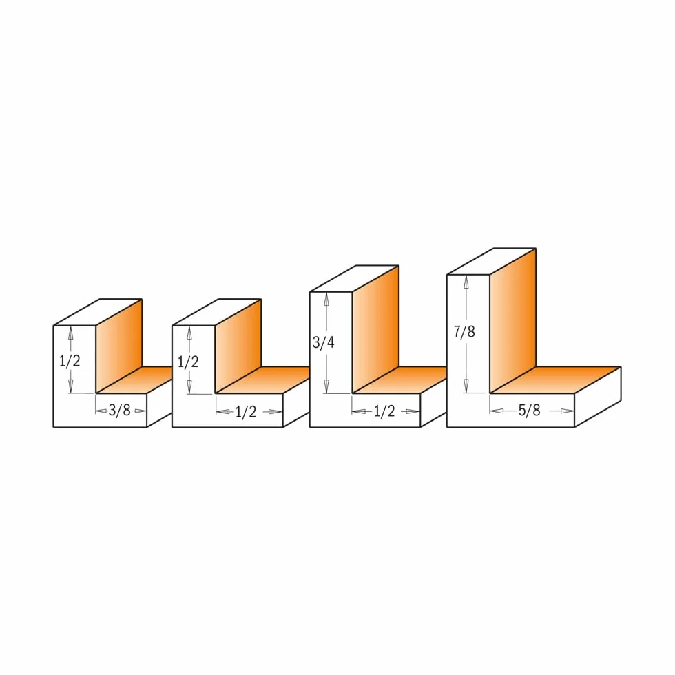 CMT Orange Tools 935.317.11 – truskawka do rebajów z rodamem. HM S 8 D 31.7 x 12.7