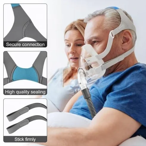 F20 Opaska na głowę kompatybilna z Resmed AirFit/AirTouch F20 N20 maska na całą twarz, zastępcza opaska na głowę CPAP, paski zamienne do AirFit ResMed F20, opaska na głowę na całą twarz, akcesoria do