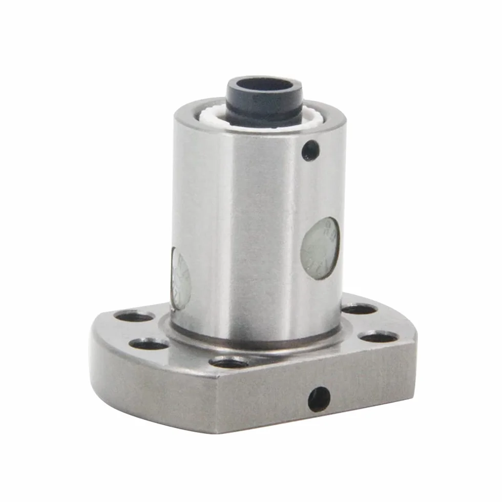 1 szt. SFU1204 nakrętka śruby kulowej średnica 12 mm 4 mm śruba kulowa pojedyncza nakrętka do obudowy 1204 wspornik CNC części maszyn do rzeźbienia