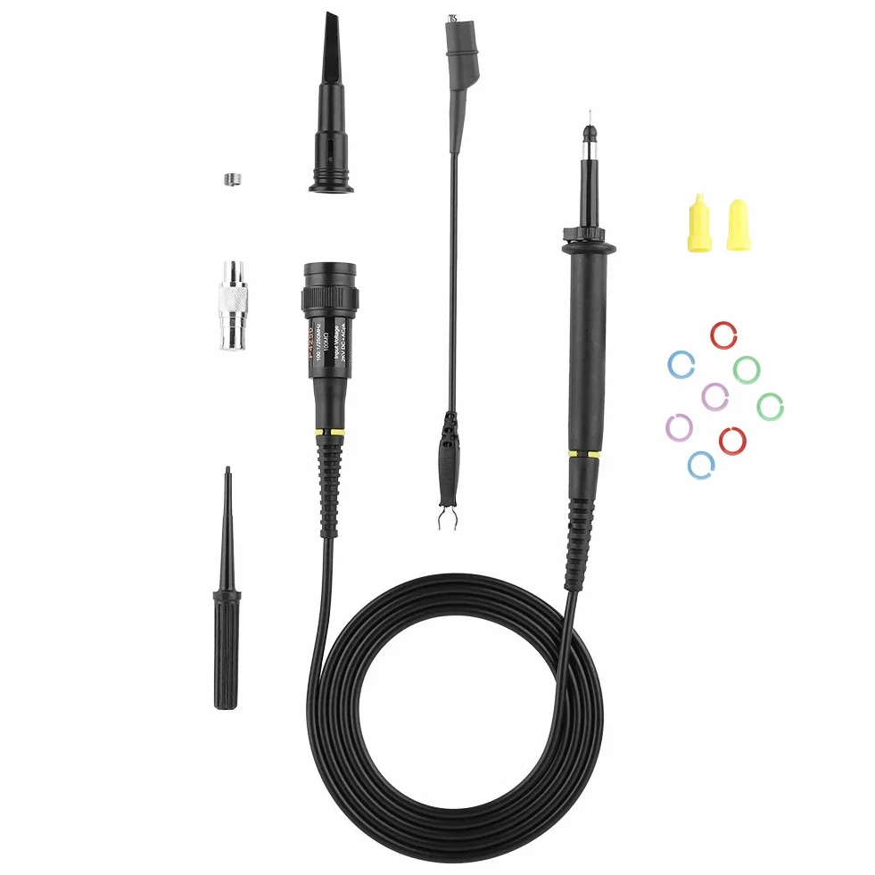 Sonda oscyloskopowa BNC 250 MHz 100x 2000 Vp-p P4250 akcesoria oscyloskopowe zestaw