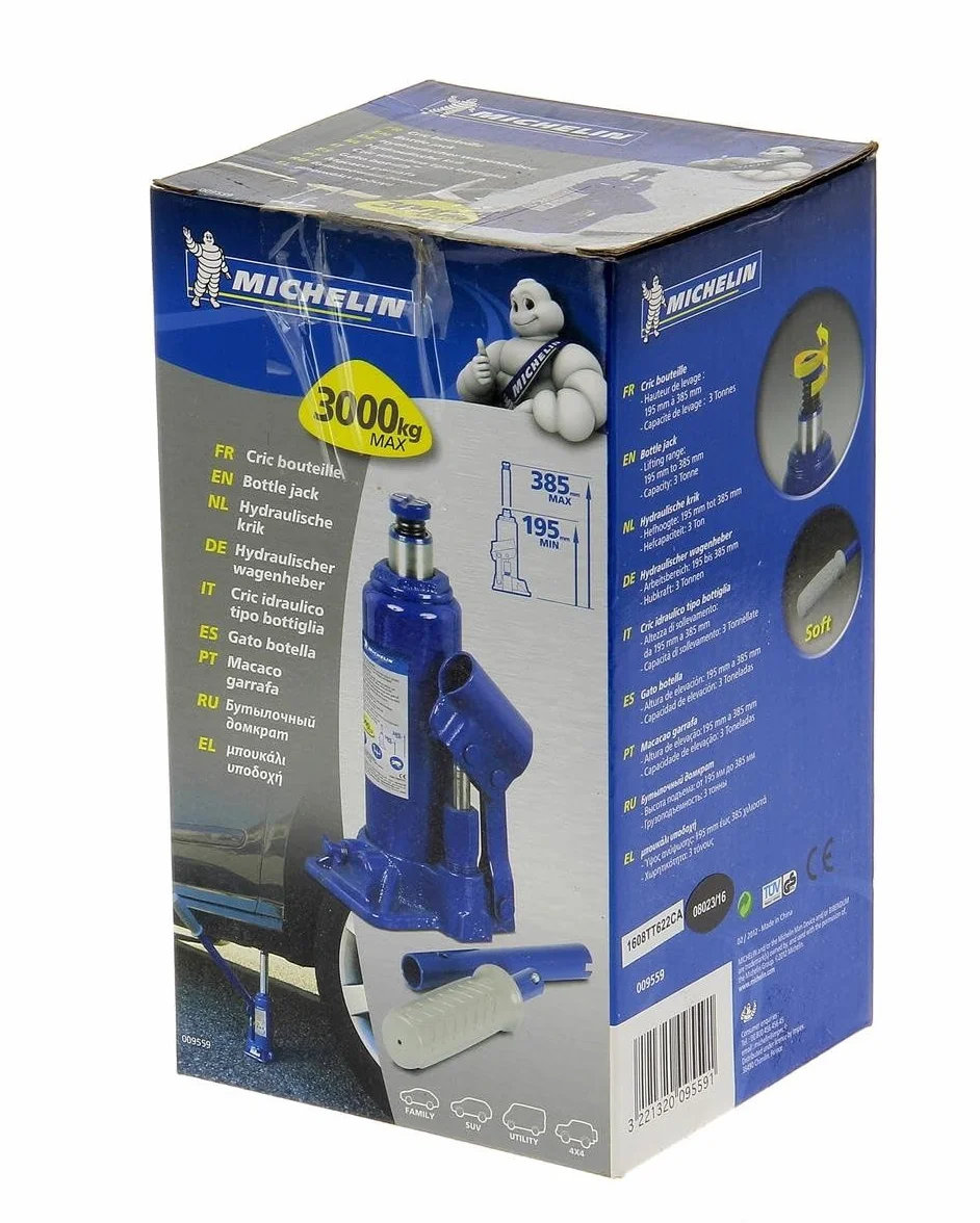 MICHELIN 009559 Butelka Jack 3T, niebieski