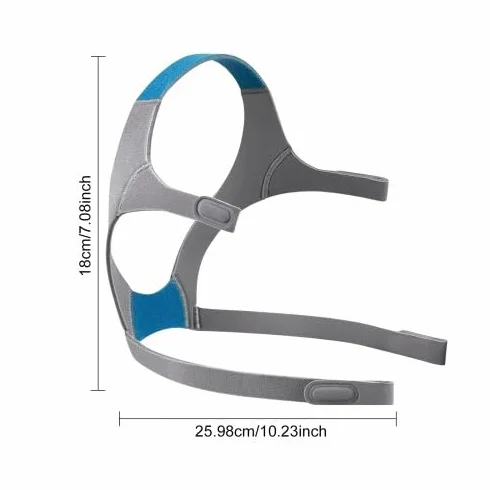 F20 Opaska na głowę kompatybilna z Resmed AirFit/AirTouch F20 N20 maska na całą twarz, zastępcza opaska na głowę CPAP, paski zamienne do AirFit ResMed F20, opaska na głowę na całą twarz, akcesoria do