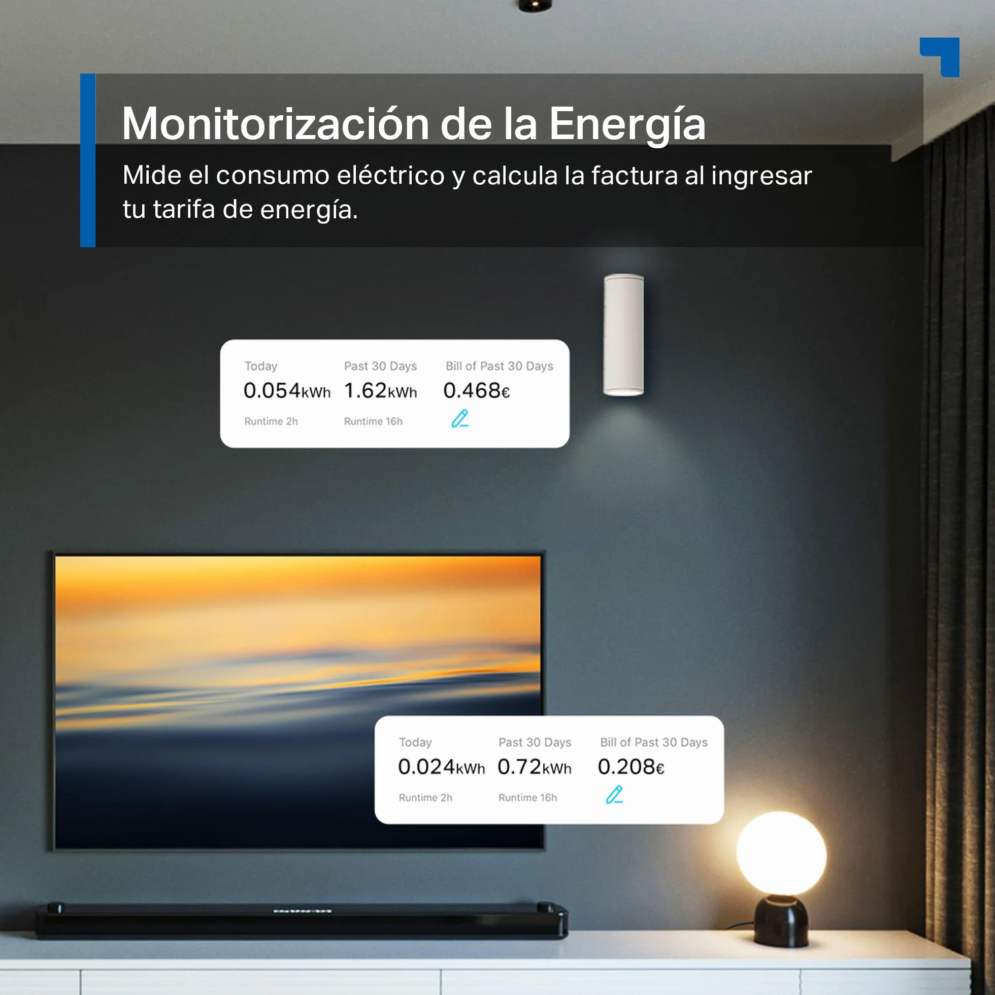 Tapo S112 2-kanałowy przełącznik przekaźnika Wi-Fi Bluetooth Smart 6 A sterowanie roletą oświetleniem pomiar zużycia energii