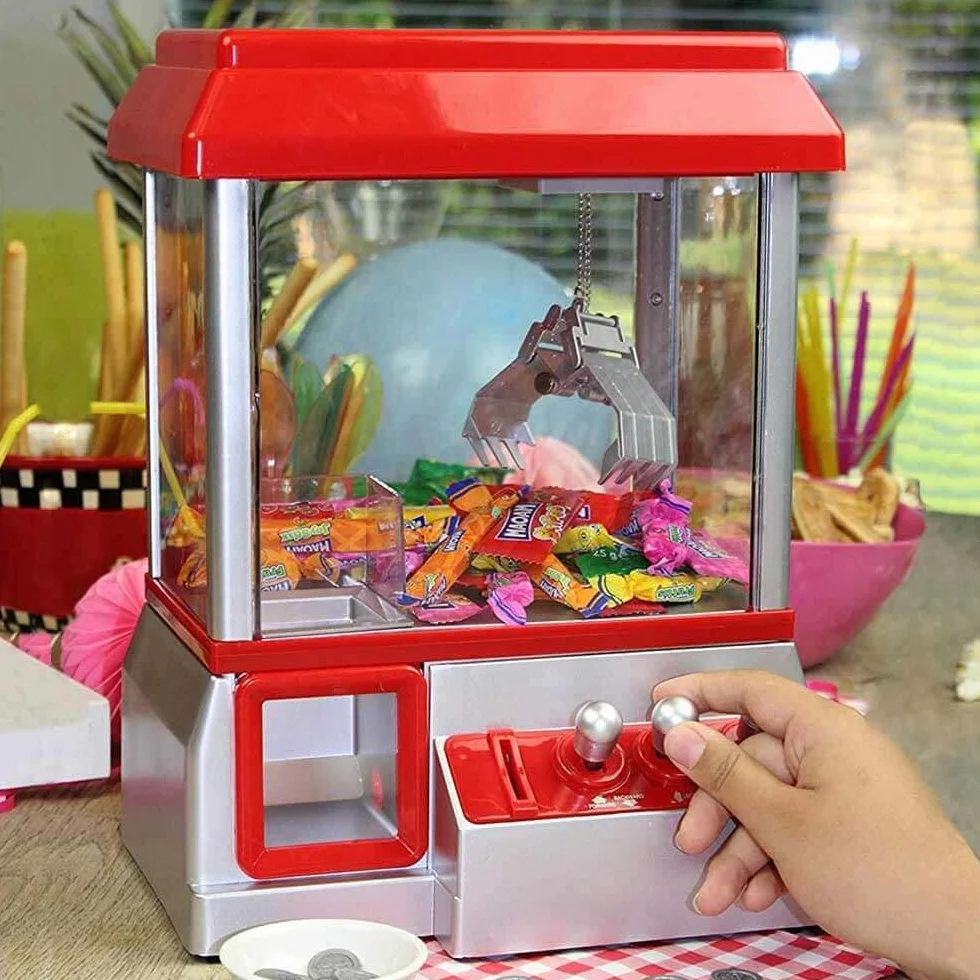 Candy Grabber Candy Machine Czerwony Uchwyt automat