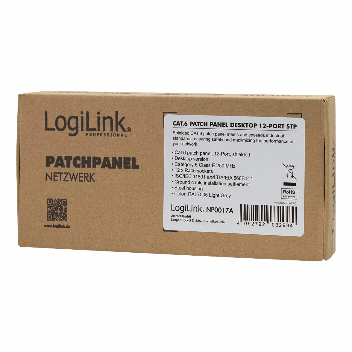 LogiLink NP0017A Kabel DVI