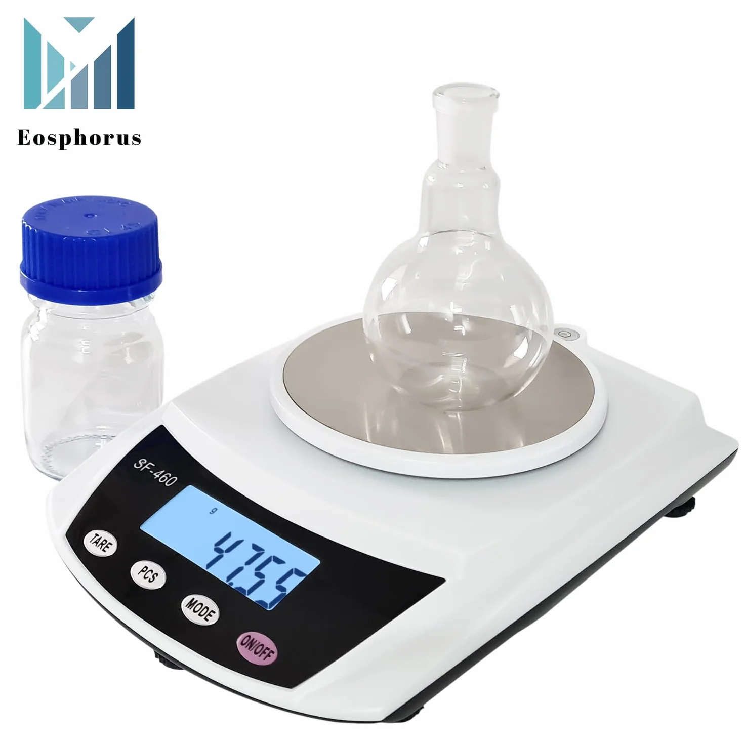 Eosphorus Cyfrowa Waga Analityczna 600g x 0,01g LCD do Laboratorium