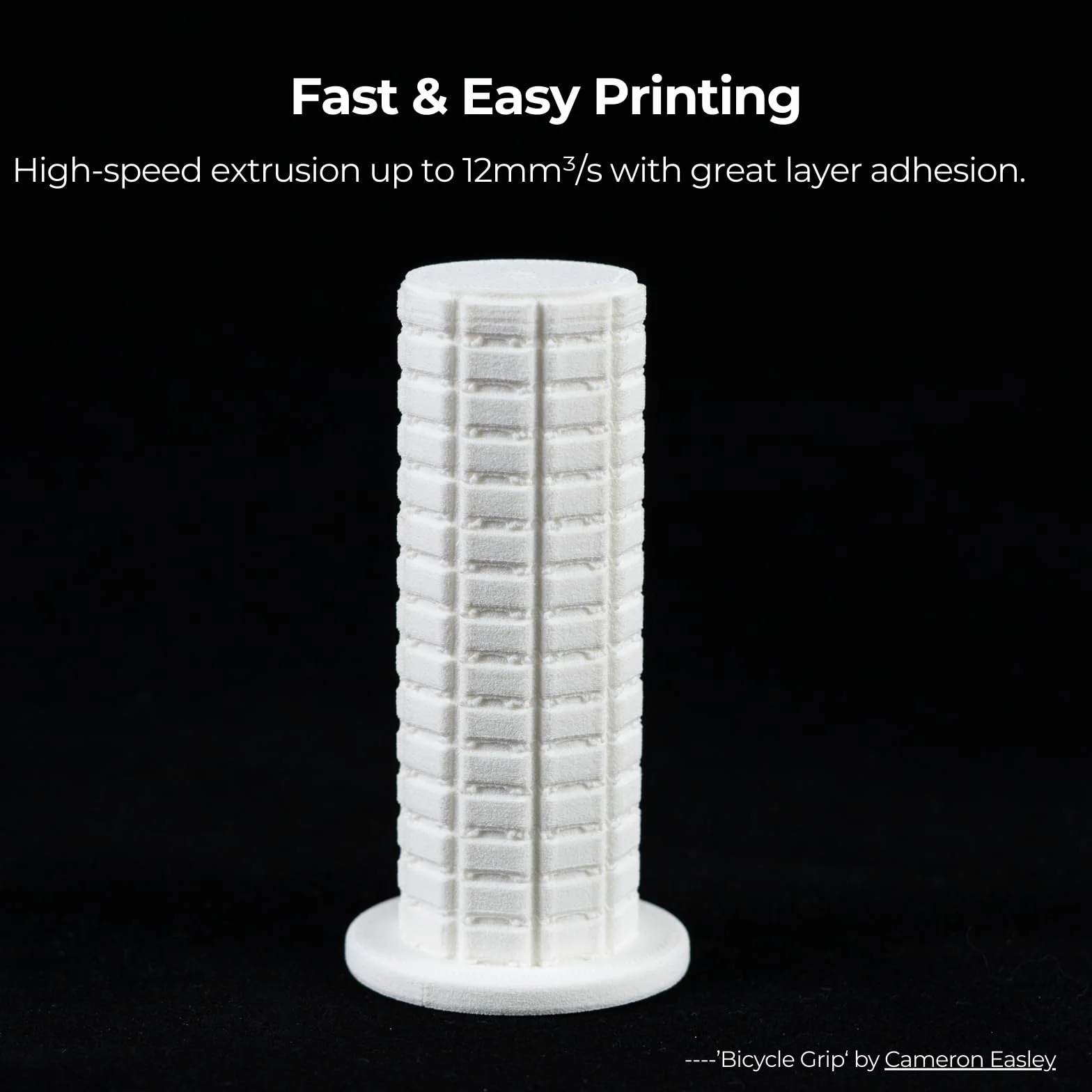 Siraya Tech Flex TPU Air – lekki, aktywnie pieniący się filament TPU, regulowana twardość 65A – 82 A, filament do drukarki 3D, szybkie drukowanie, miękki, do materiałów do druku 3D (biały, 1 kg)