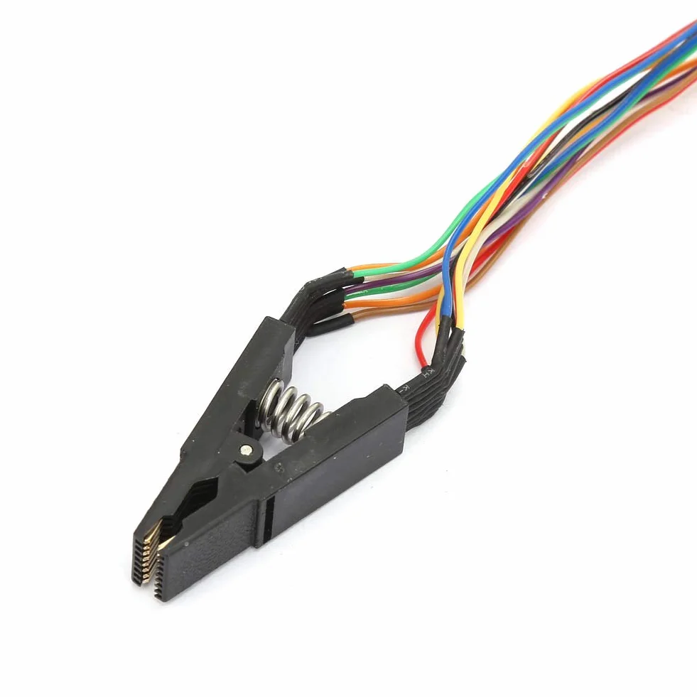 Programator klip testowy SOP16 SOIC16 16-pinowy klip testowy IC SOP16 do DIP8 klip flash