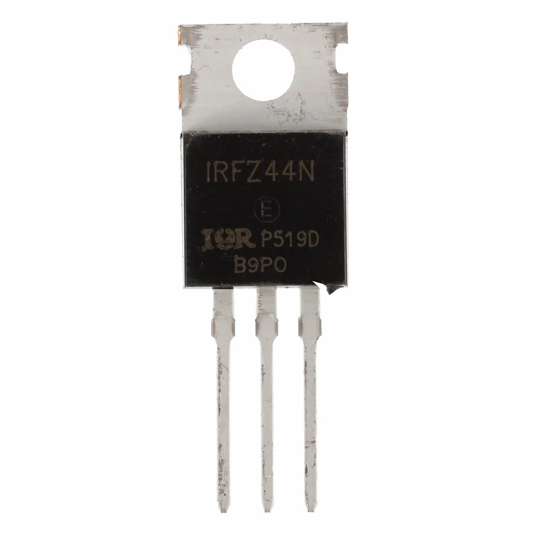 SODIAL(R) 5 szt. IRFZ44N IRFZ44 tranzystora moc MOSFET N kanał 49 A 49 A 55 V