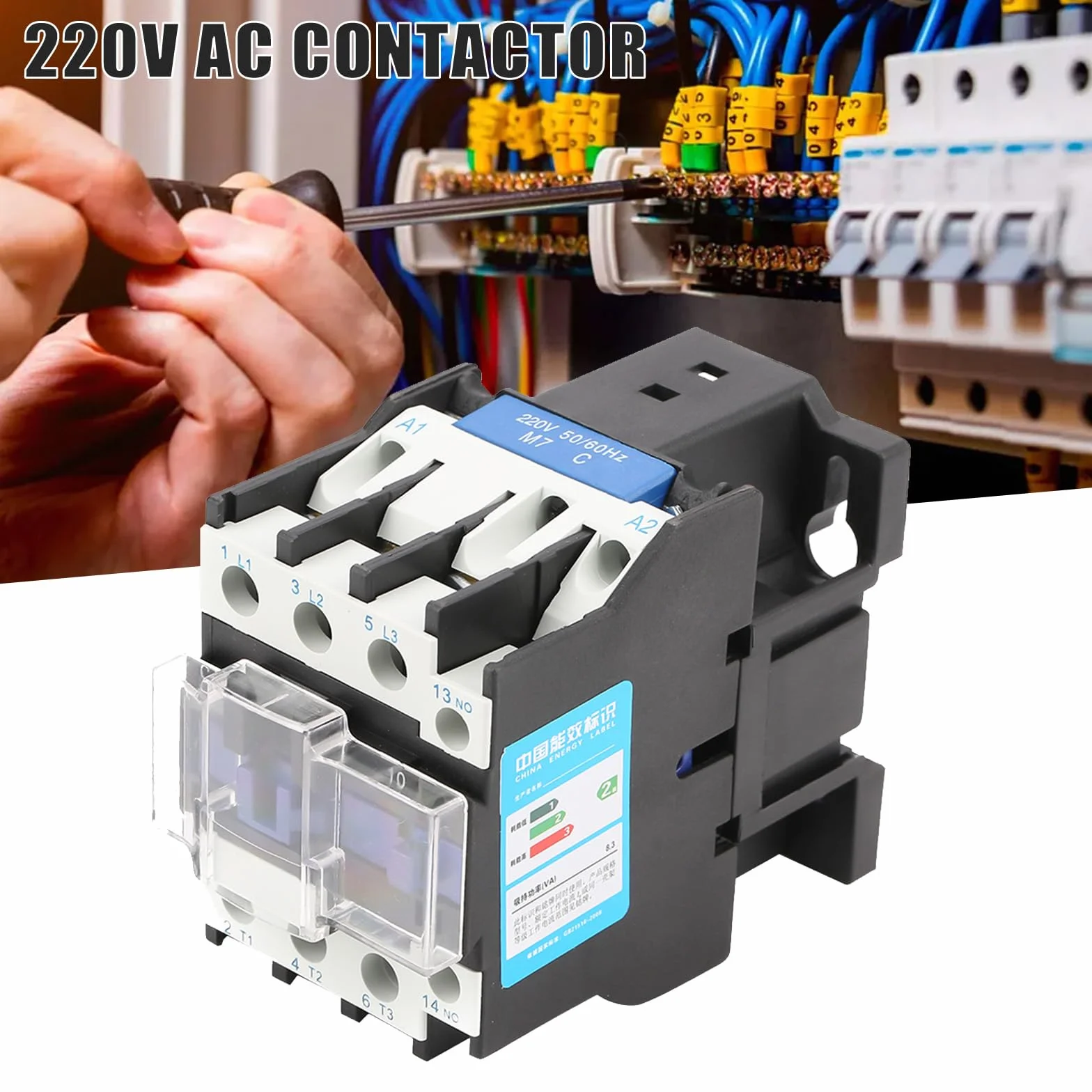 Stycznik AC - CJX2-3210 bardzo czu?y przemys?owy elektryczny stycznik AC 220 V 32 A