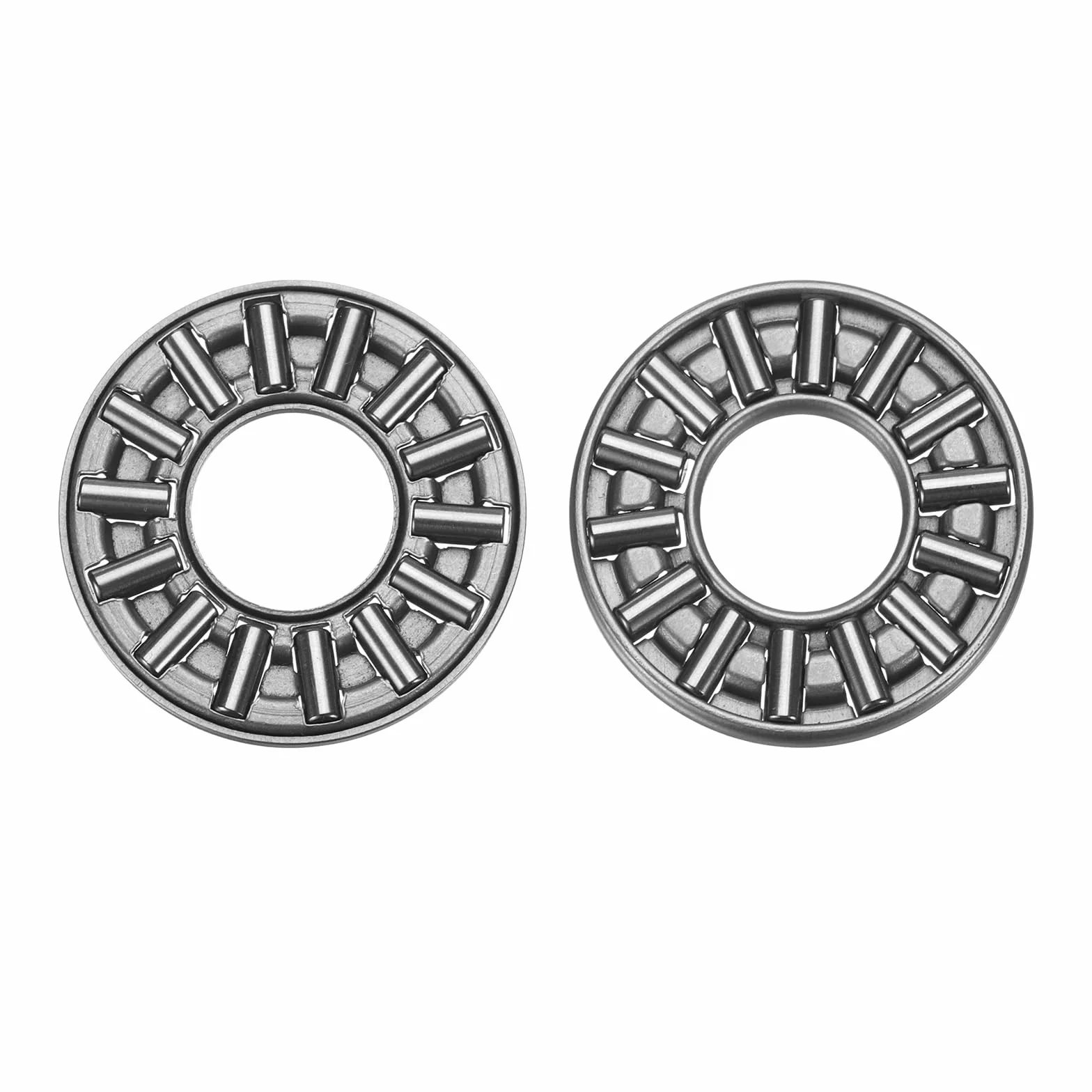 QUARKZMAN łożyska igiełkowe AXK1024+2AS 10x24x4mm chromowane stal P5 (ABEC 5) 4 zestawy