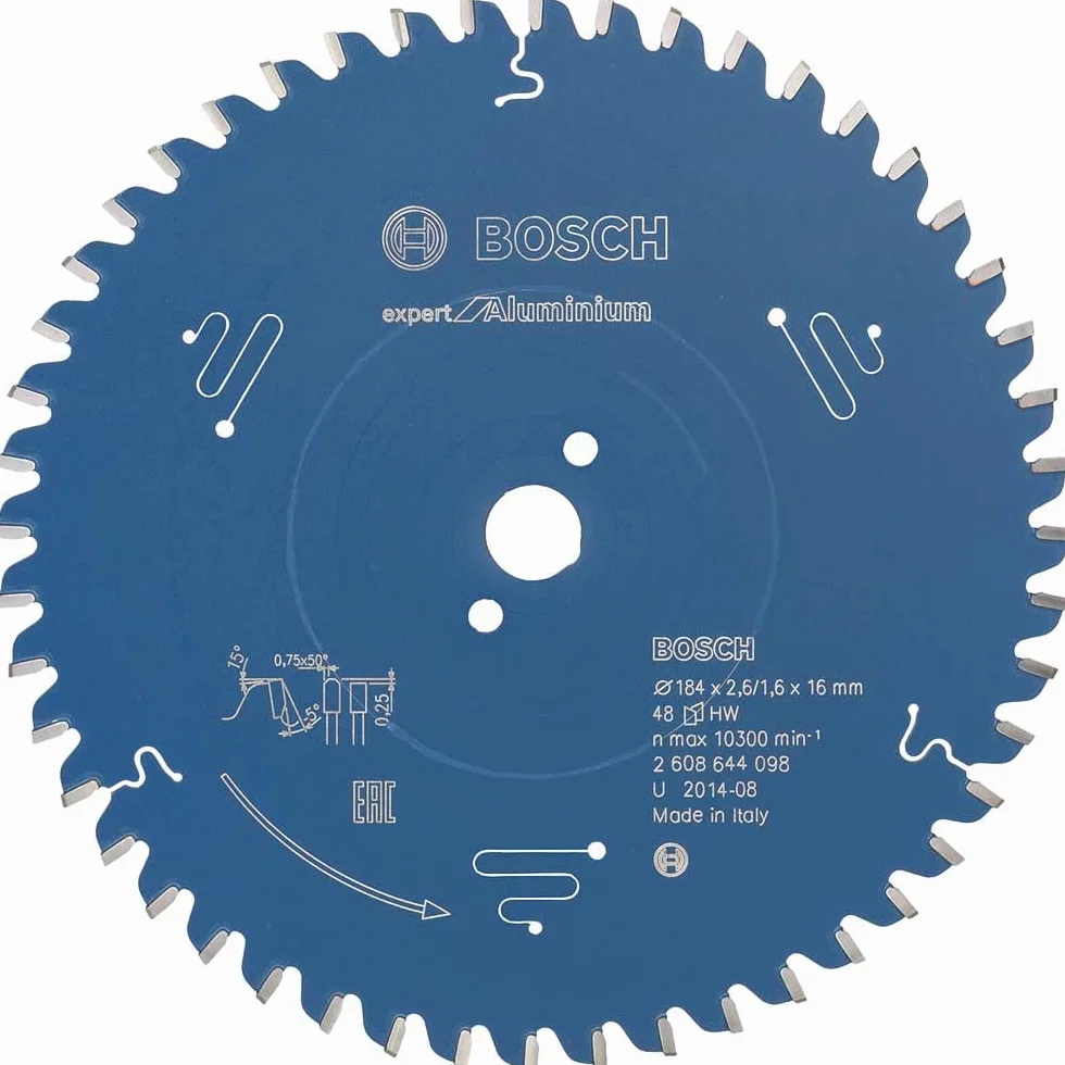 Bosch Professional tarcza zębata Top Precision EXALH 184 x 16 mm 48