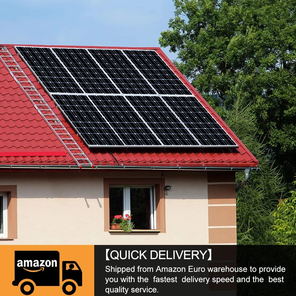 DOKIO Panel słoneczny 100 W monokrystaliczny 12 V TÜV