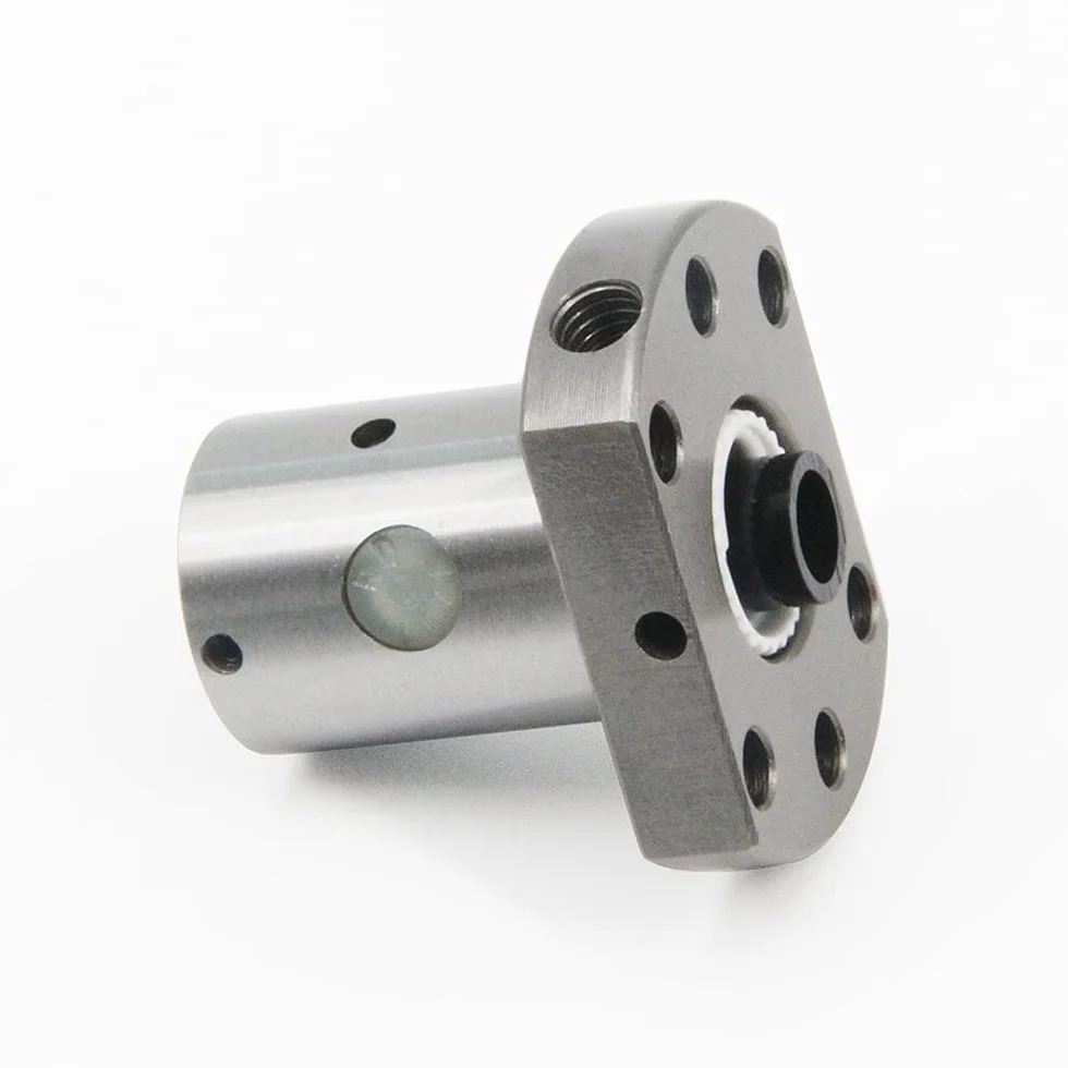 1 szt. SFU1204 nakrętka śruby kulowej średnica 12 mm 4 mm śruba kulowa pojedyncza nakrętka do obudowy 1204 wspornik CNC części maszyn do rzeźbienia